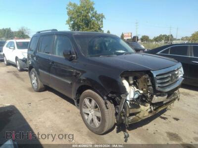 2013 Honda PILOT Touring, черный — VIN 5FNYF4H93DB070238, IAAI