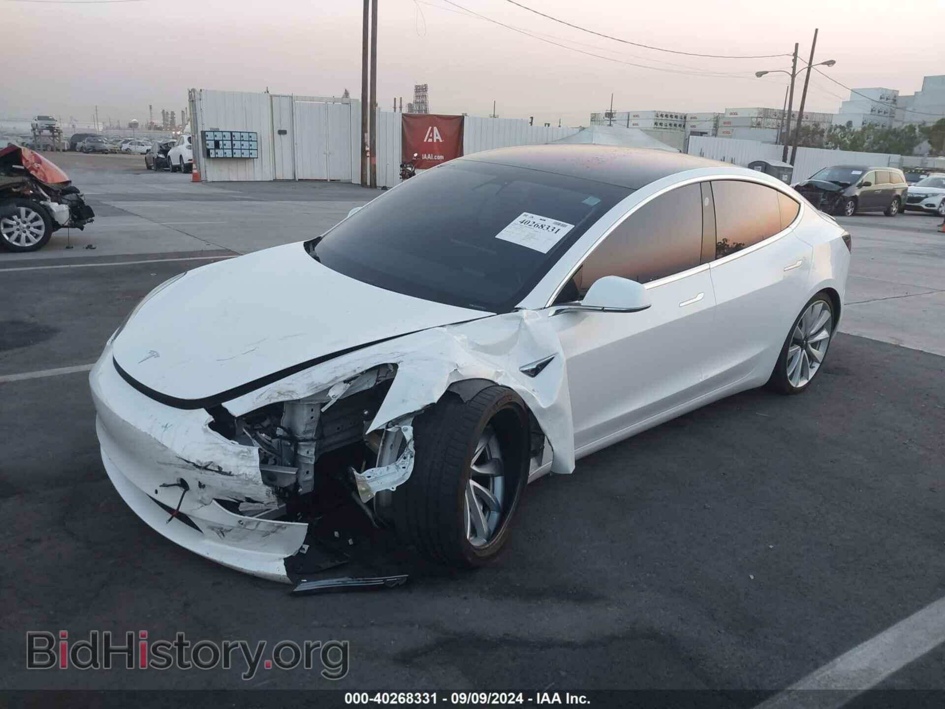 2018 TESLA MODEL 3 - VIN: 5YJ3E1EB7JF072718 - Фото 2