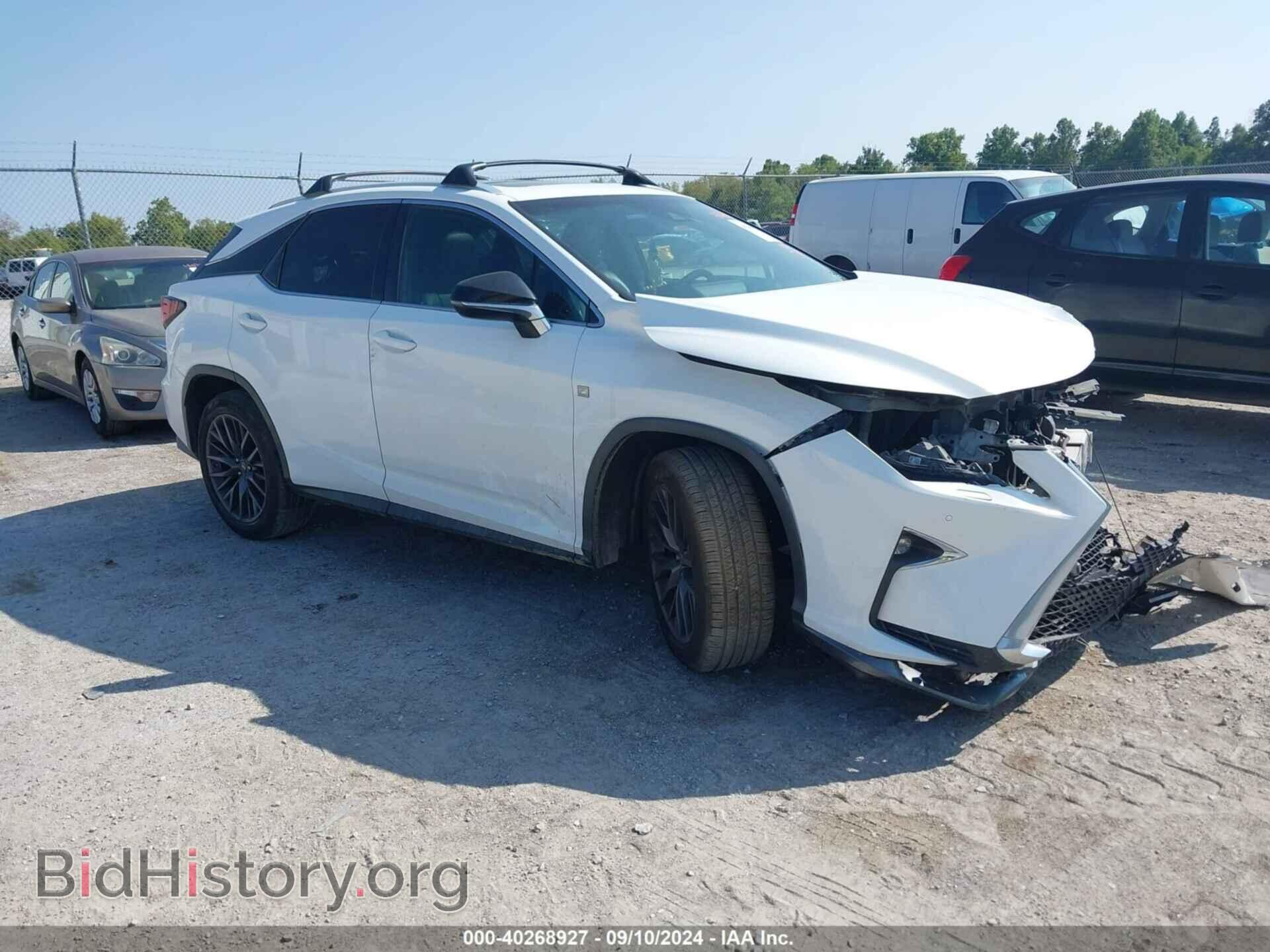 Photo 2T2BZMCA0GC016446 - LEXUS RX 350 2016