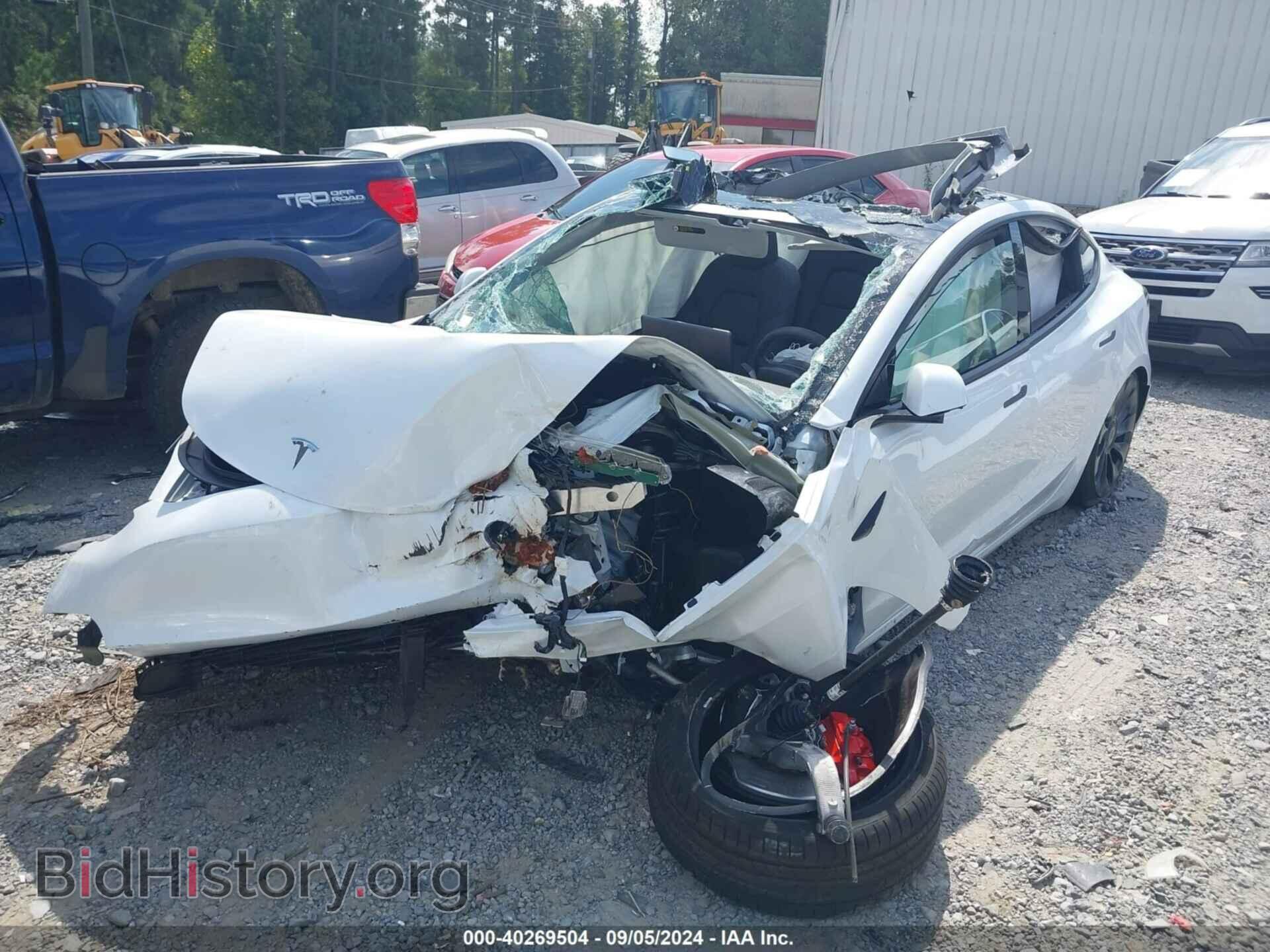 2023 TESLA MODEL 3 - VIN: 5YJ3E1EC5PF660263 - Фото 2