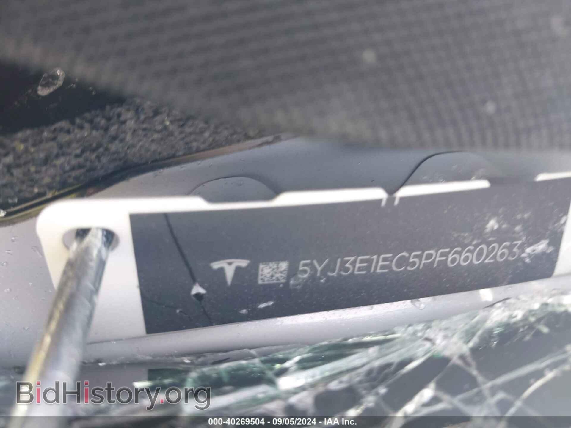 2023 TESLA MODEL 3 - VIN: 5YJ3E1EC5PF660263 - Фото 9