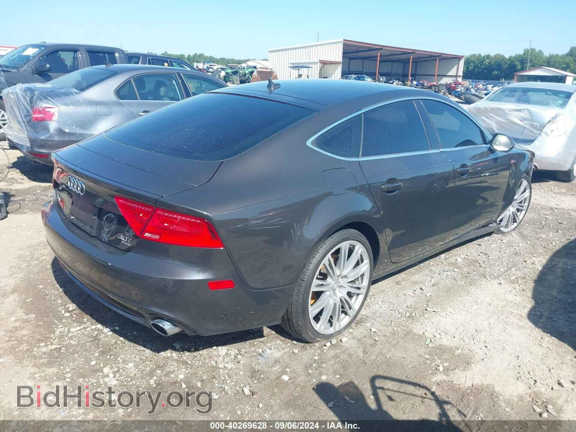 2012 AUDI A7 - VIN: WAUSGAFCXCN002404 - Фото 4