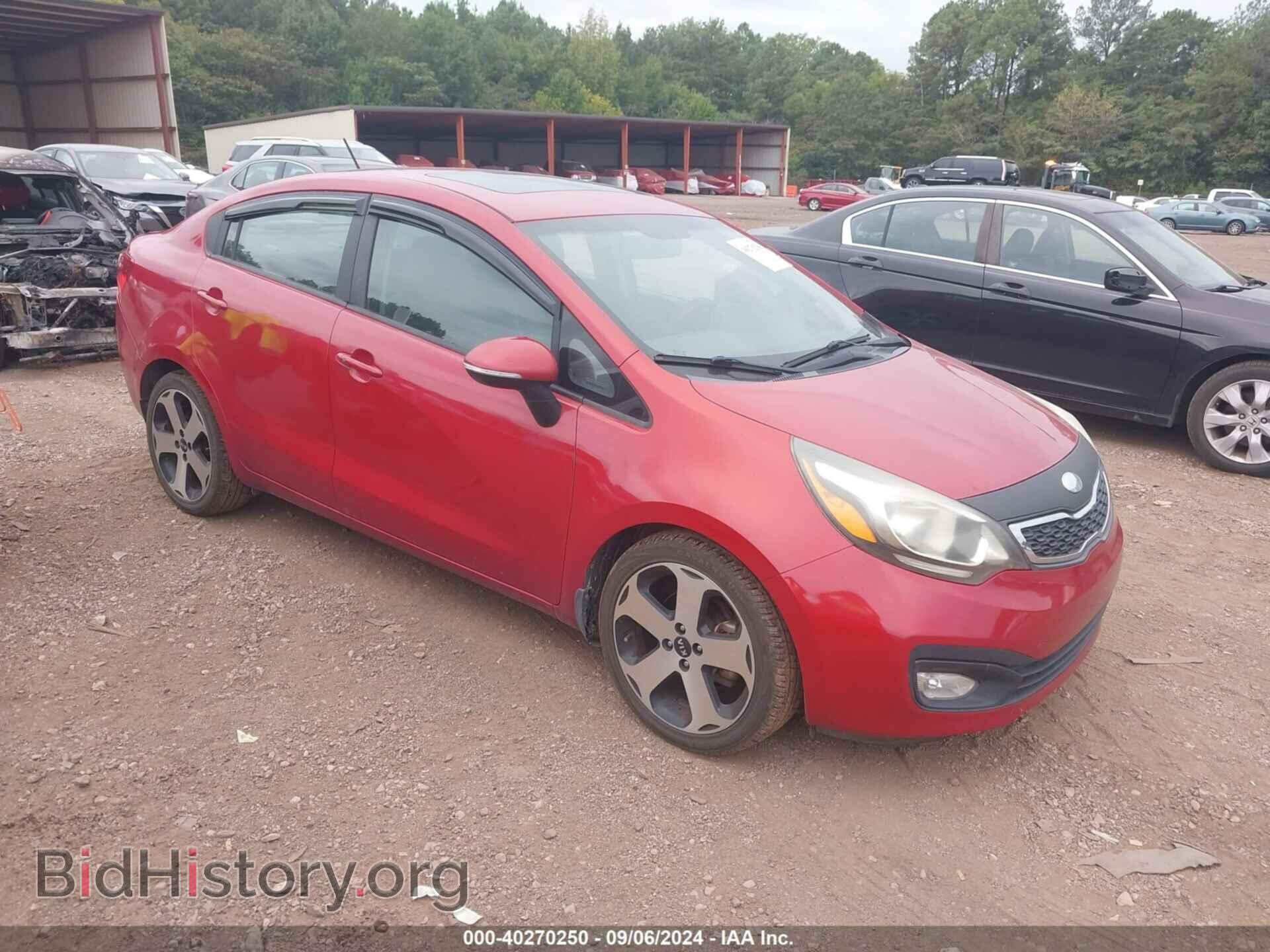 Фотография KNADN4A39D6208154 - KIA RIO 2013