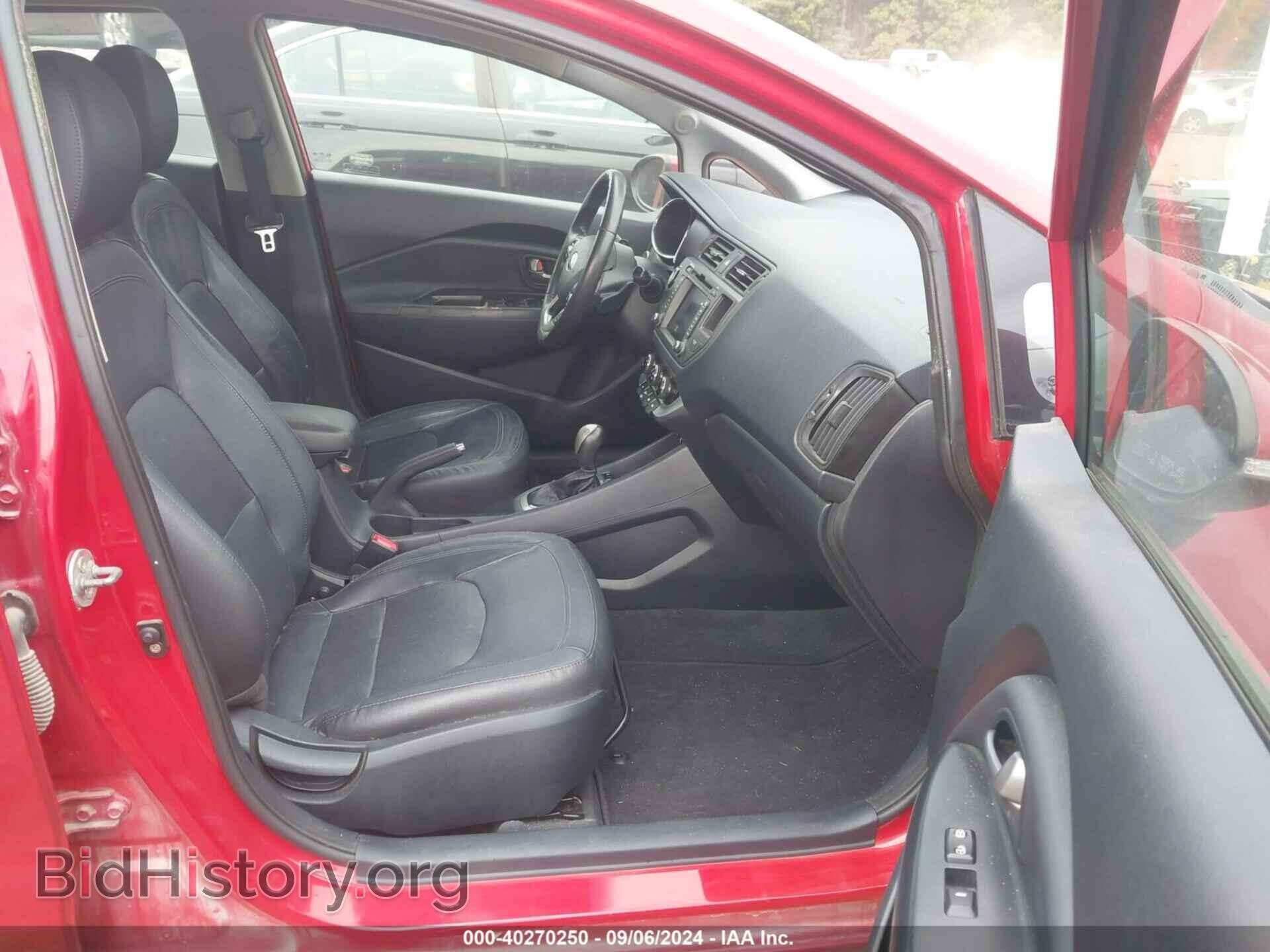 2013 KIA RIO - VIN: KNADN4A39D6208154 - Фото 5