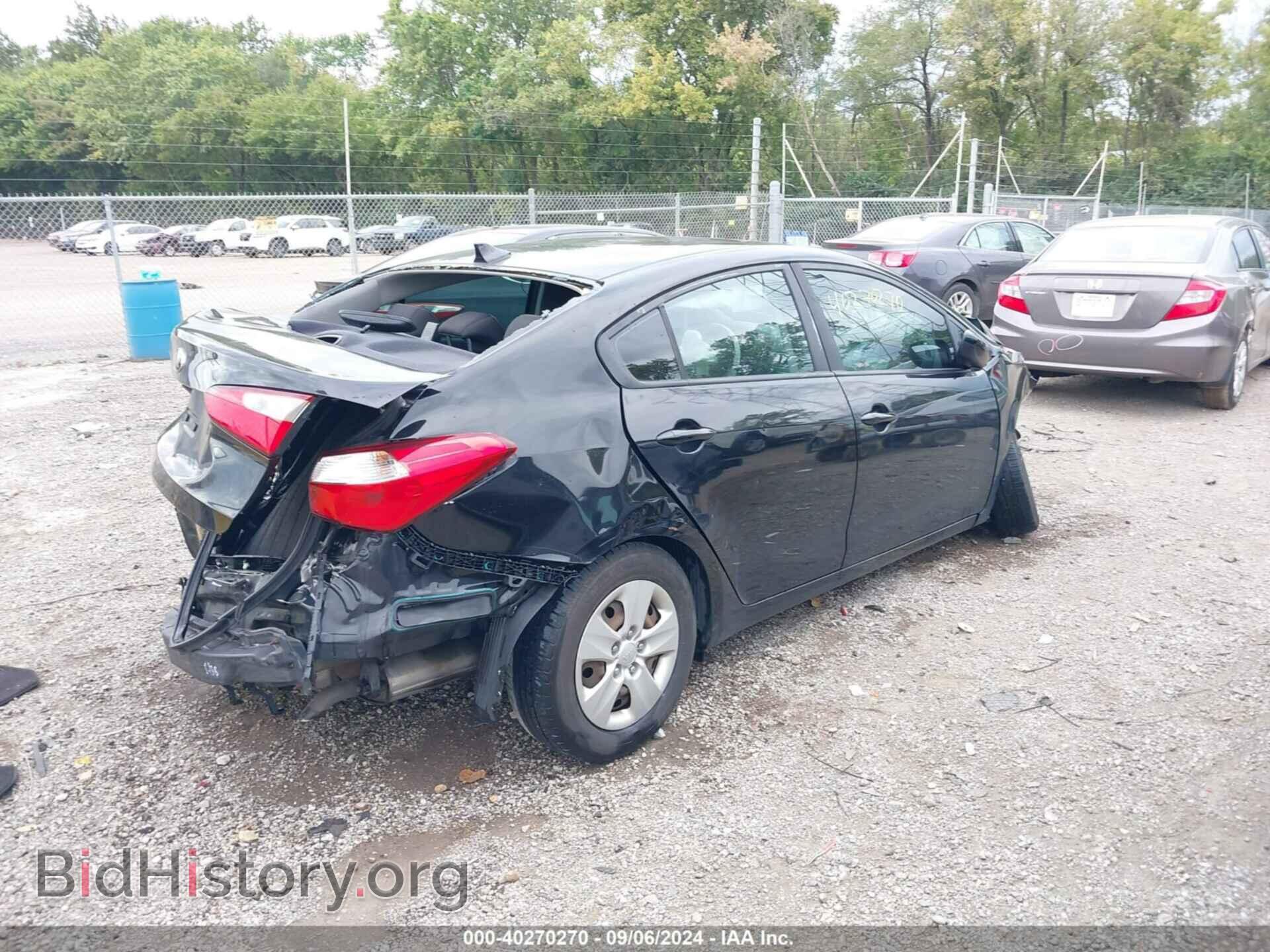 2016 KIA FORTE - VIN: KNAFK4A66G5511124 - Фото 4