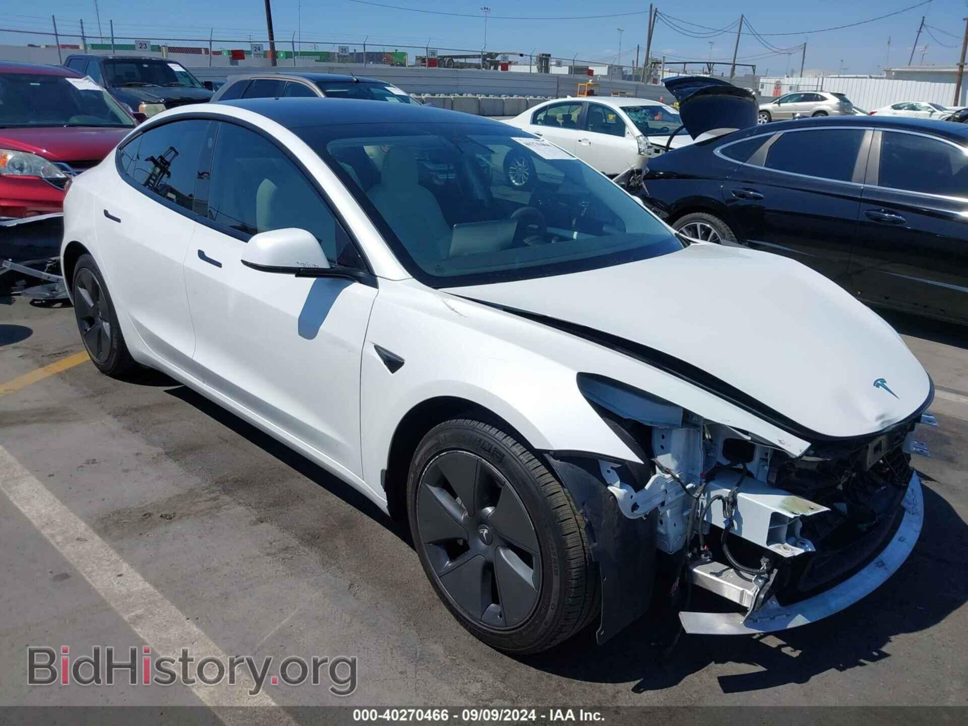 Фотография 5YJ3E1EA5MF092073 - TESLA MODEL 3 2021