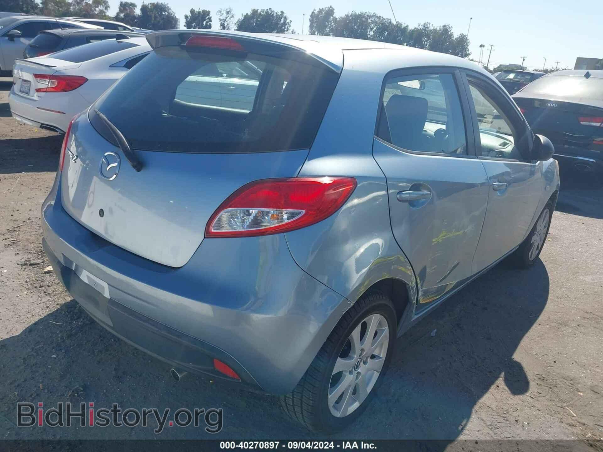 2013 MAZDA MAZDA2 - VIN: JM1DE1LY2D0158968 - Фото 4
