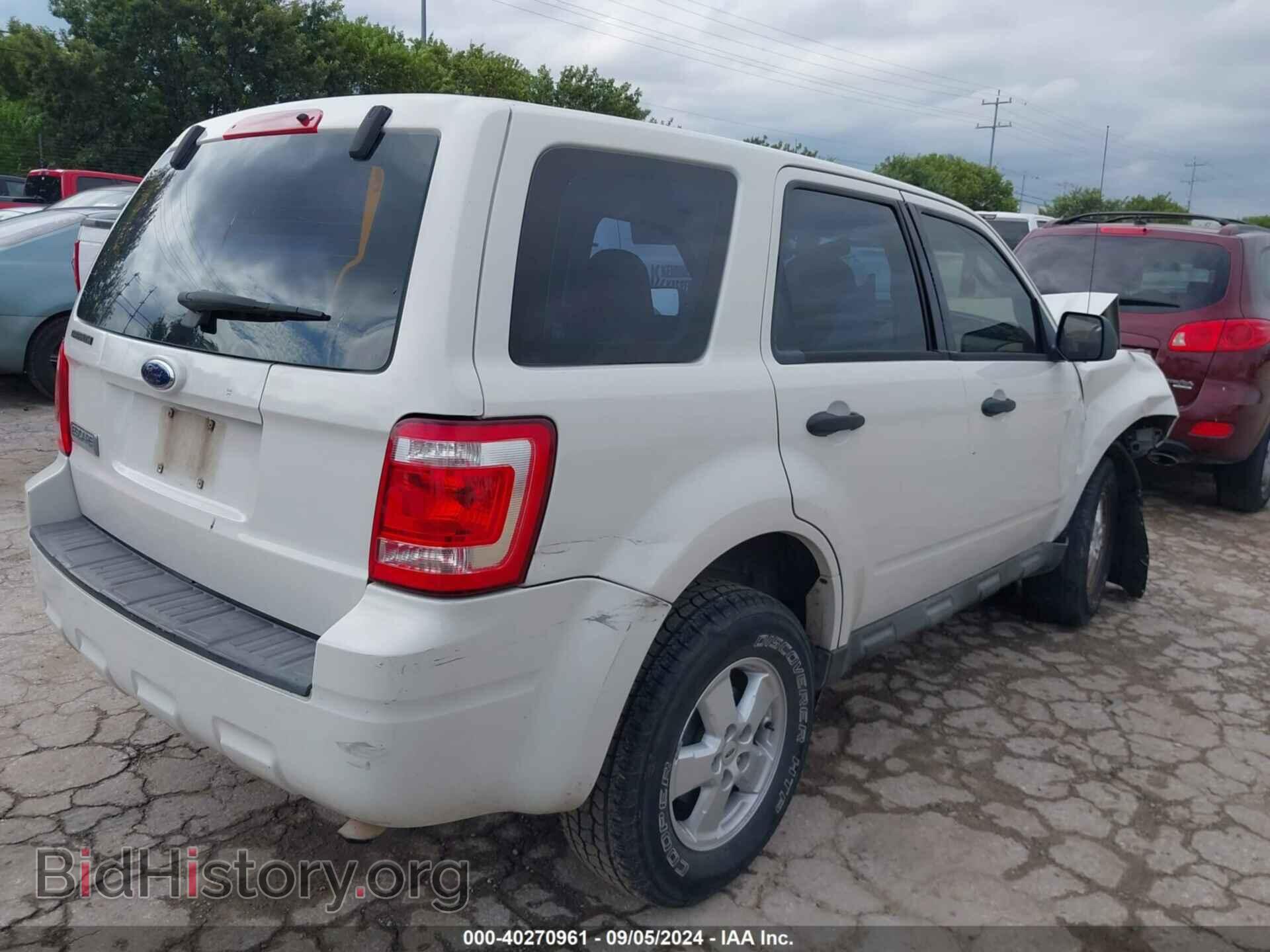 2009 FORD ESCAPE - VIN: 1FMCU02709KB78581 - Фото 4