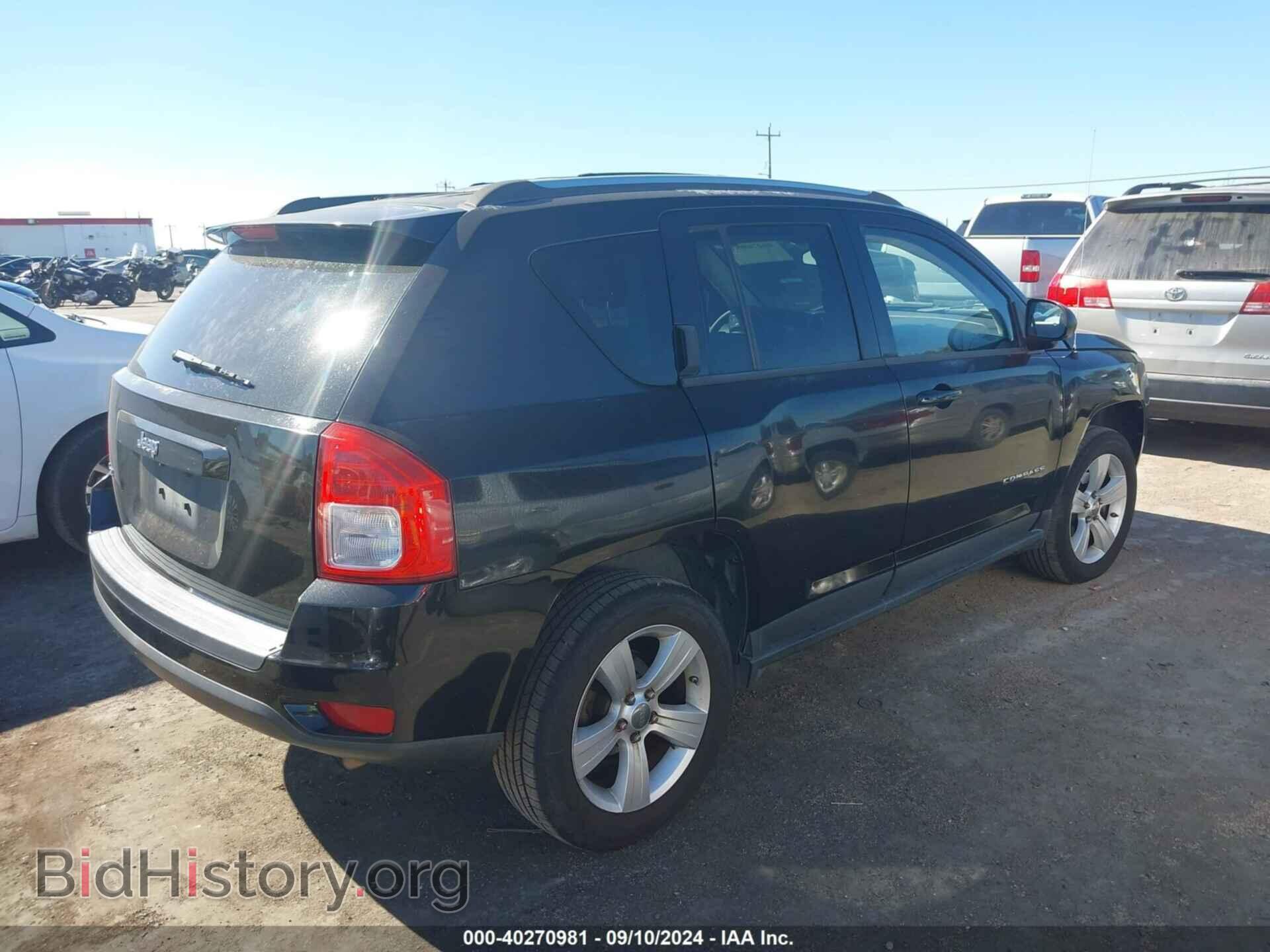 2012 JEEP COMPASS - VIN: 1C4NJDBB9CD635496 - Фото 4