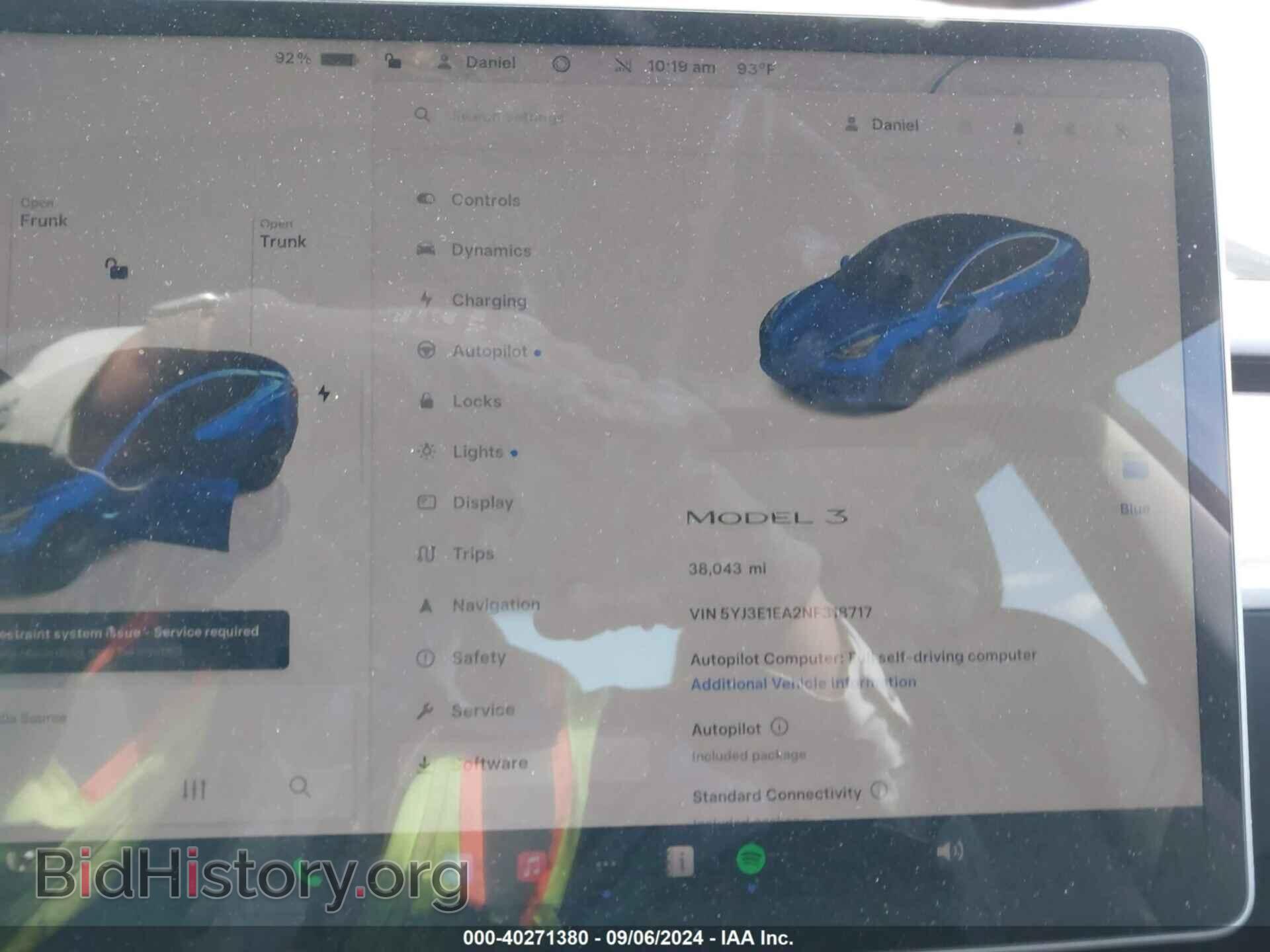 2022 TESLA MODEL 3 - VIN: 5YJ3E1EA2NF318717 - Photo 7