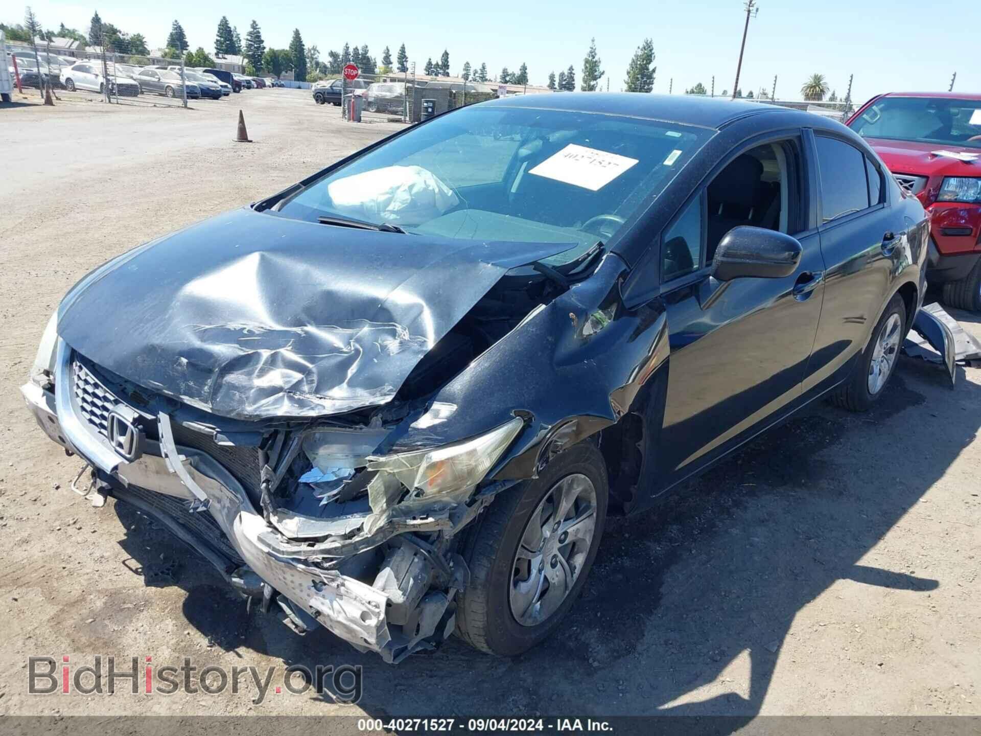 2014 HONDA CIVIC - VIN: 19XFB2F55EE022142 - Фото 2