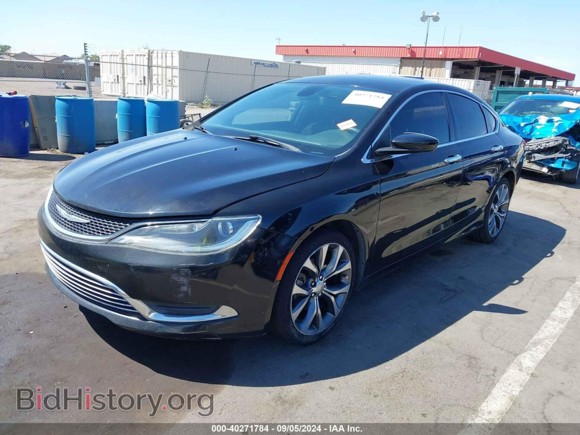 2015 CHRYSLER 200 - VIN: 1C3CCCAB1FN647433 - Фото 2
