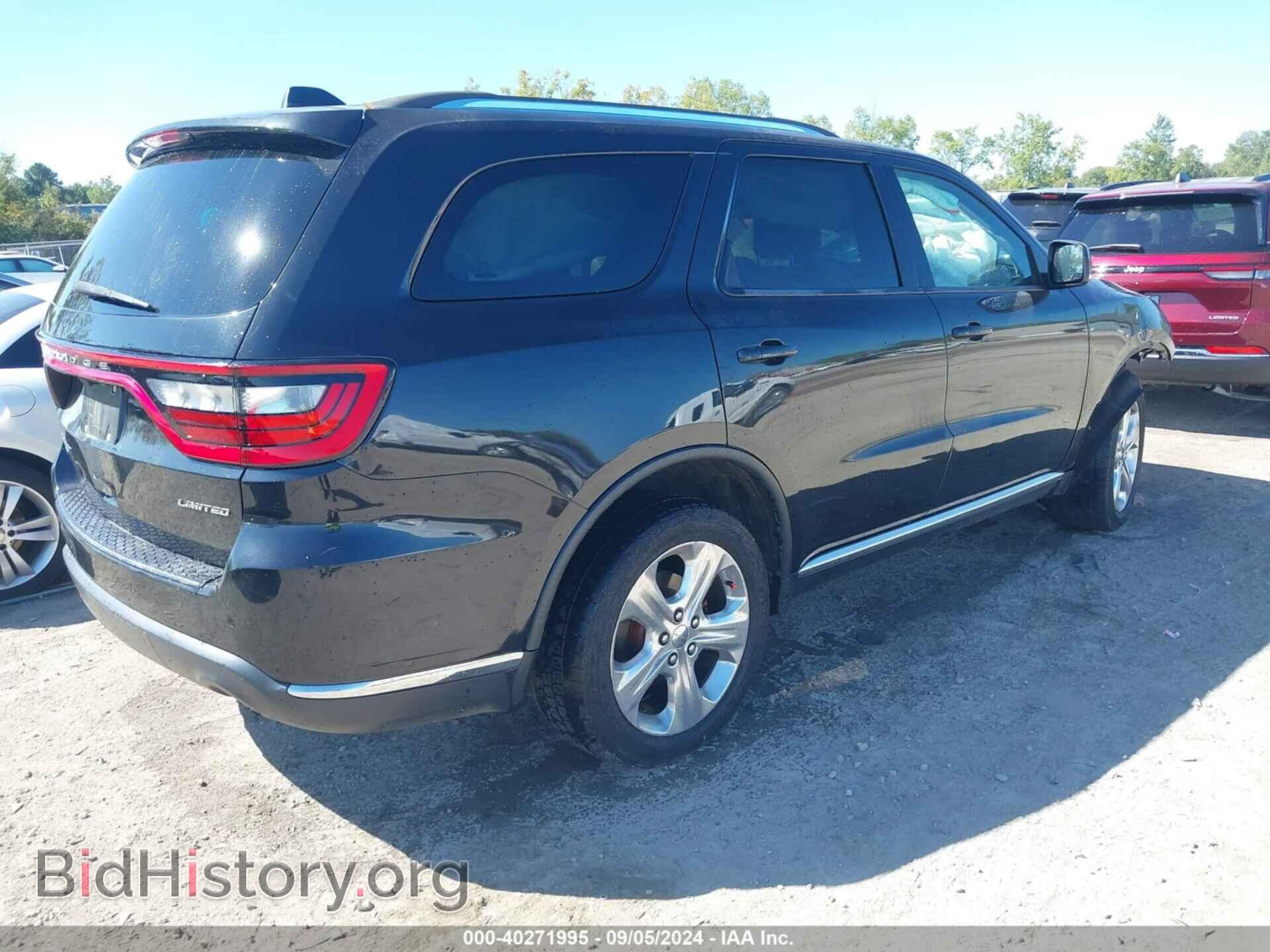 2015 DODGE DURANGO - VIN: 1C4RDJDG2FC110404 - Photo 4