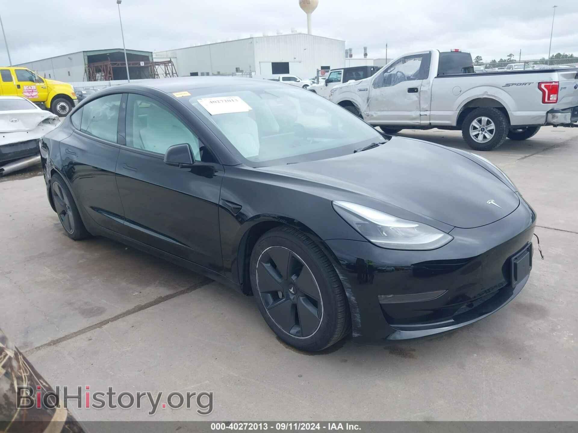 Photo 5YJ3E1EA2PF669372 - TESLA MODEL 3 2023