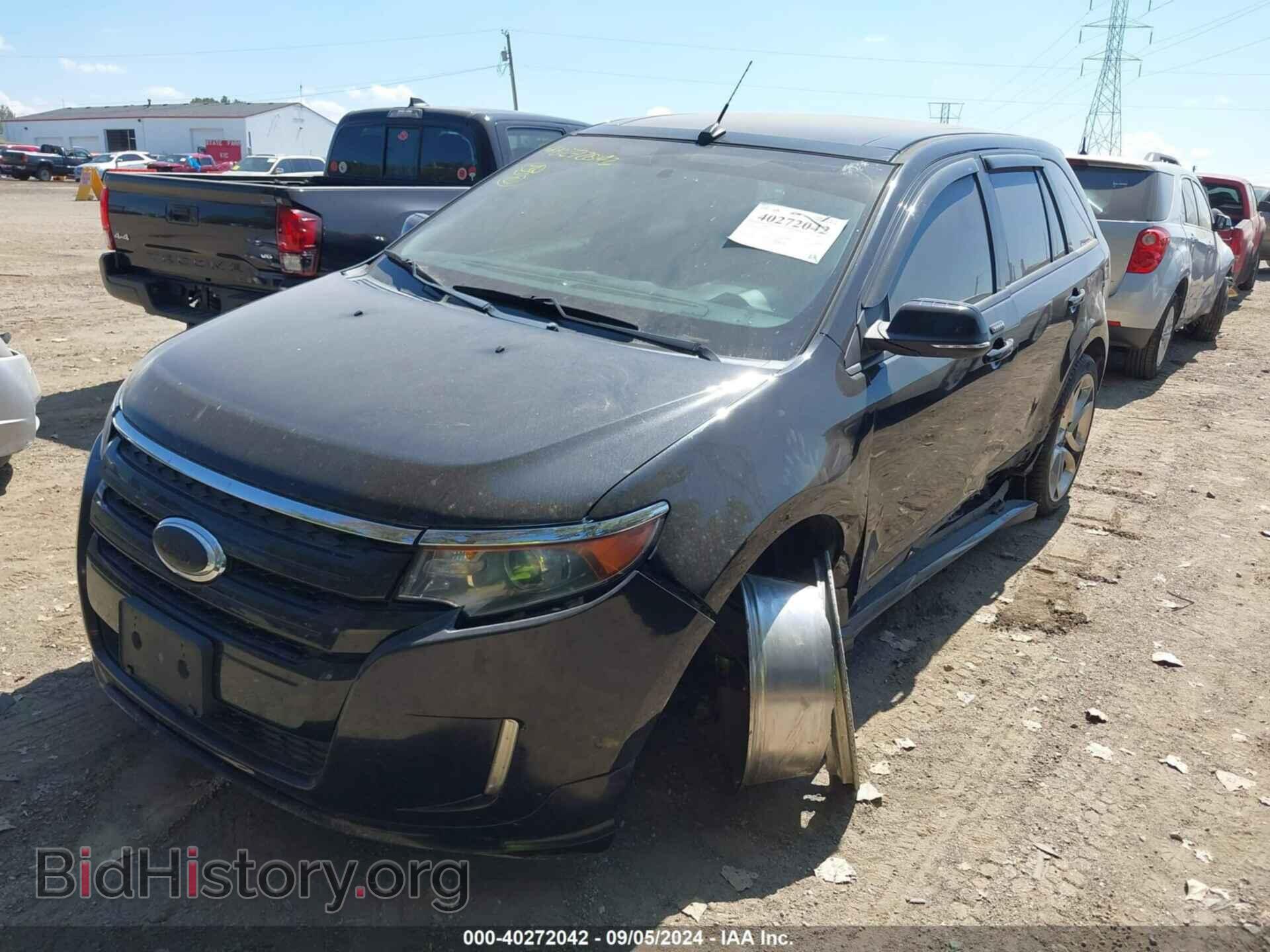 2014 FORD EDGE - VIN: 2FMDK4AK2EBA69339 - Фото 2
