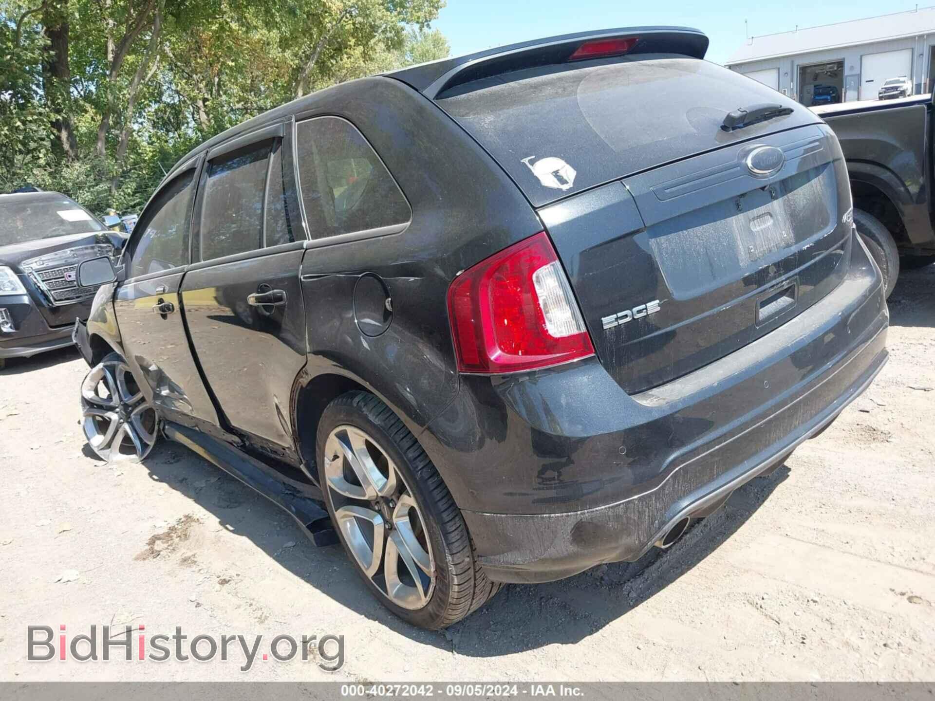 2014 FORD EDGE - VIN: 2FMDK4AK2EBA69339 - Фото 3