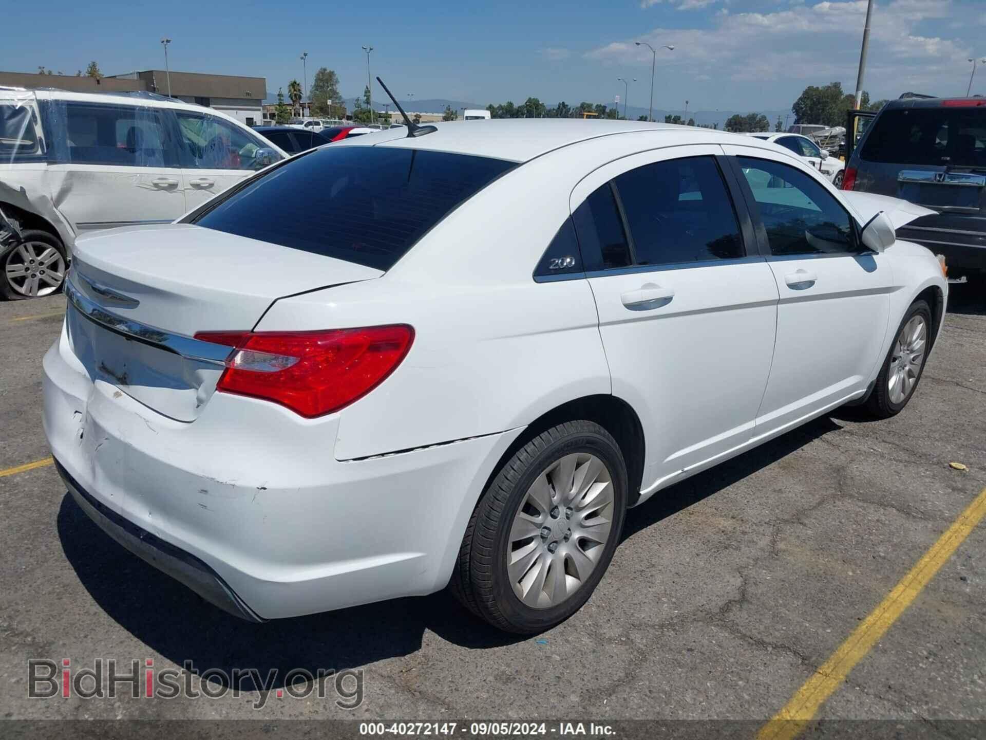 2014 CHRYSLER 200 - VIN: 1C3CCBAB7EN213137 - Фото 4