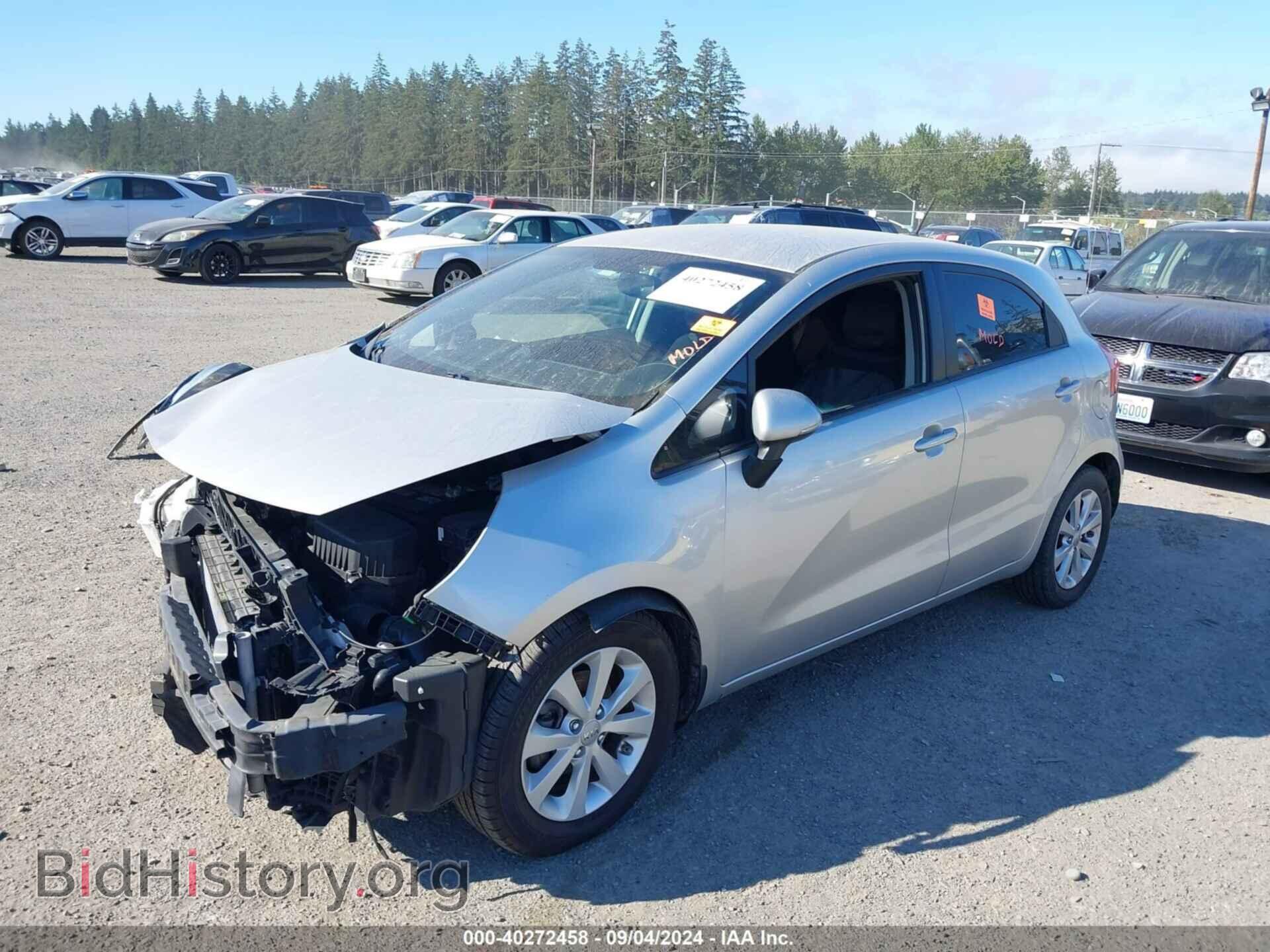 2013 KIA RIO - VIN: KNADN5A37D6138482 - Фото 2