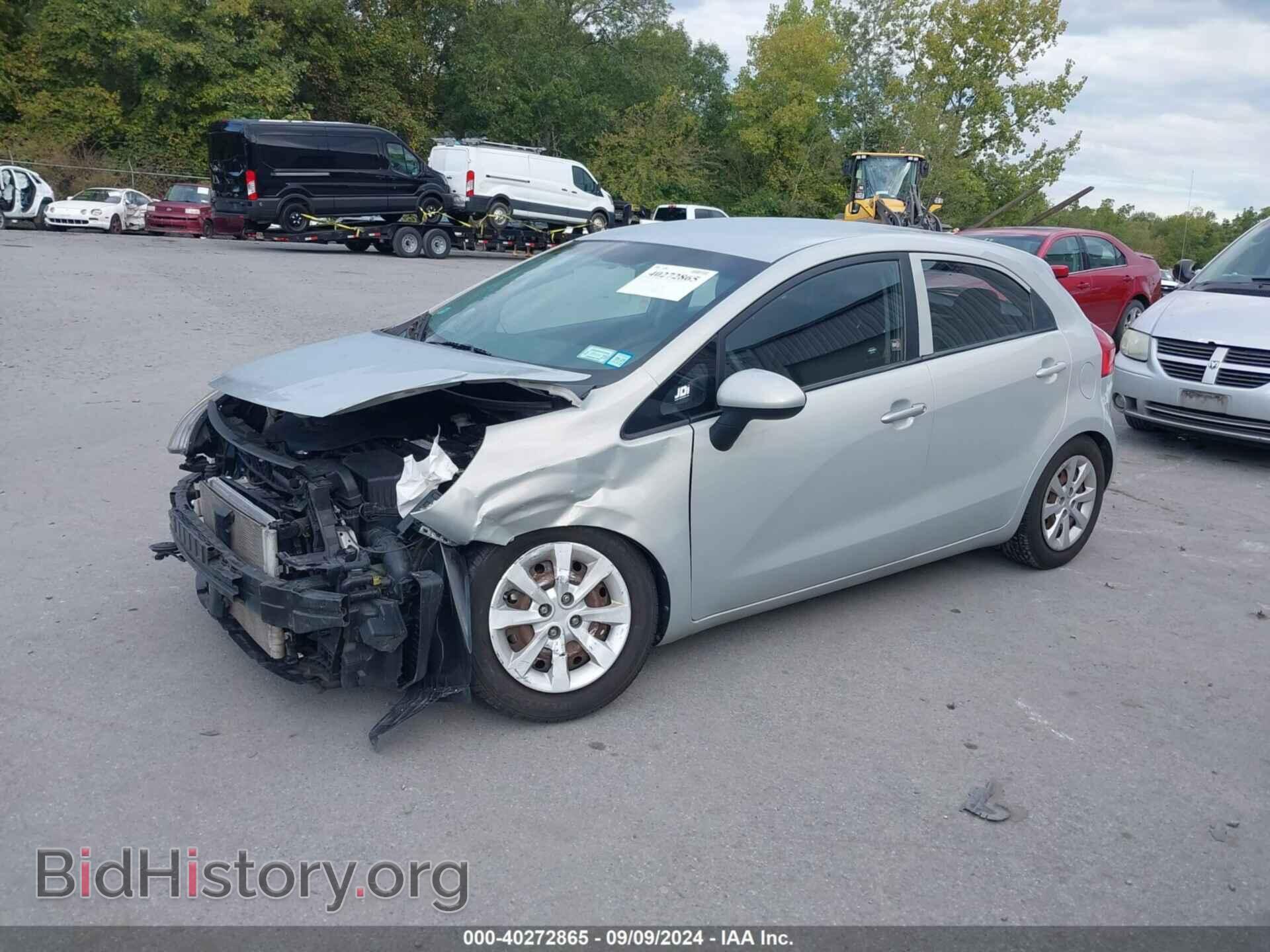 2012 KIA RIO5 - VIN: KNADN5A33C6011811 - Photo 2