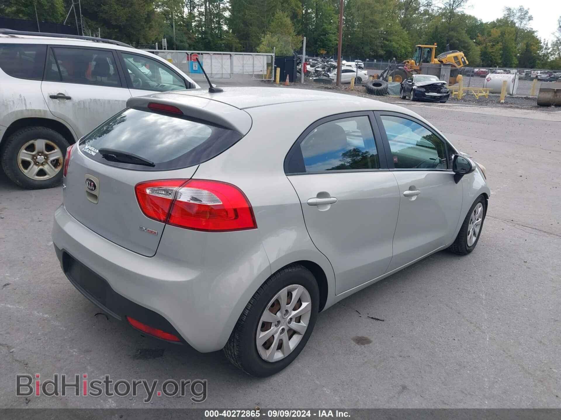 2012 KIA RIO5 - VIN: KNADN5A33C6011811 - Photo 4