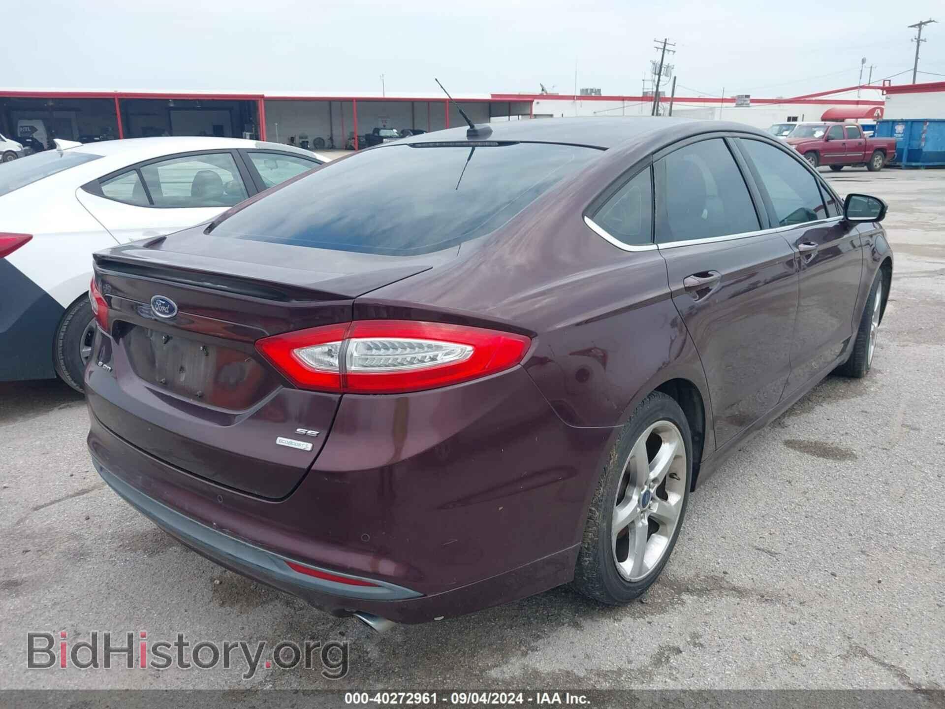 2013 FORD FUSION - VIN: 3FA6P0HR0DR217892 - Фото 4