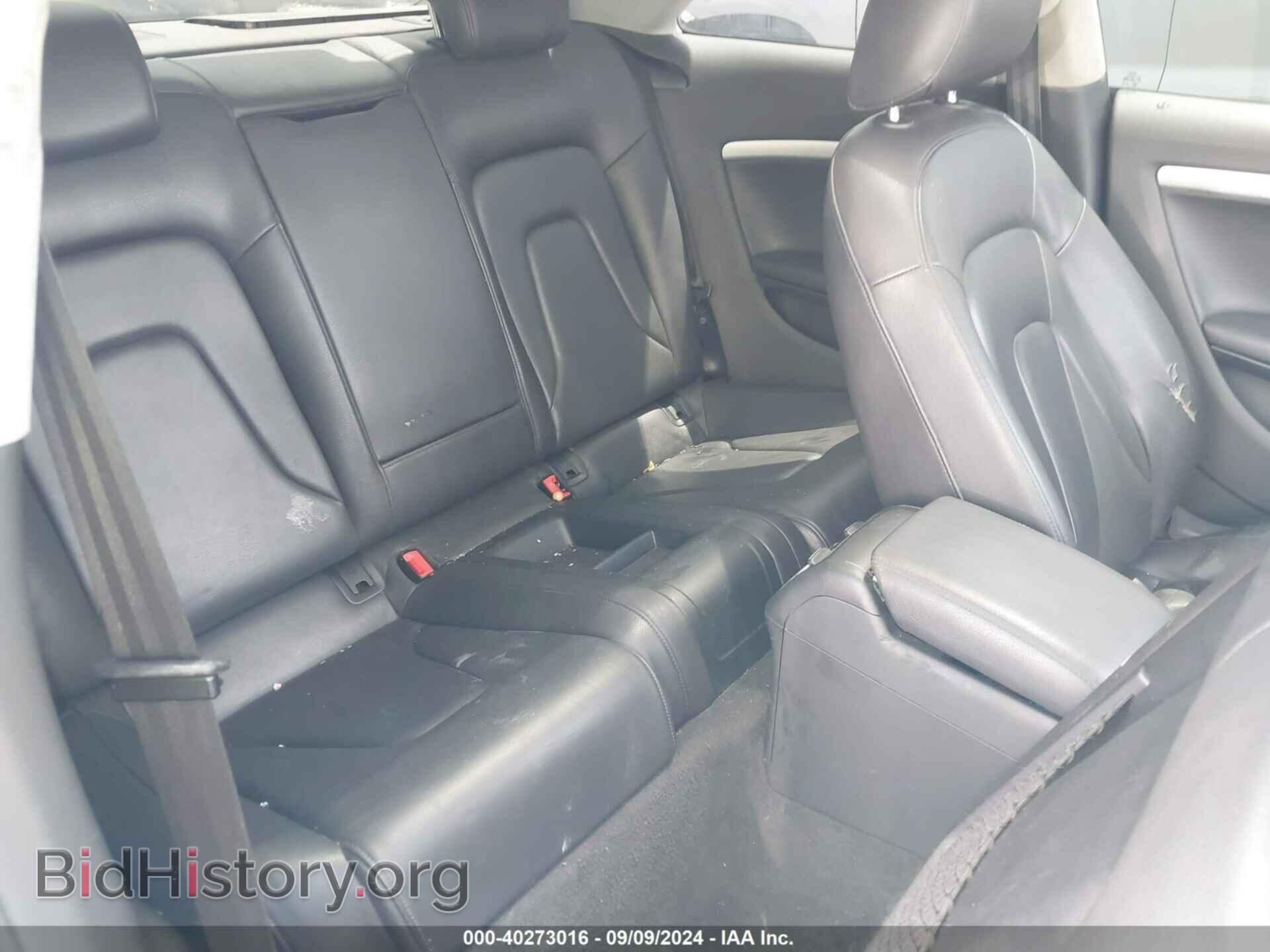 2013 AUDI A5 - VIN: WAULFAFR4DA002130 - Фото 8