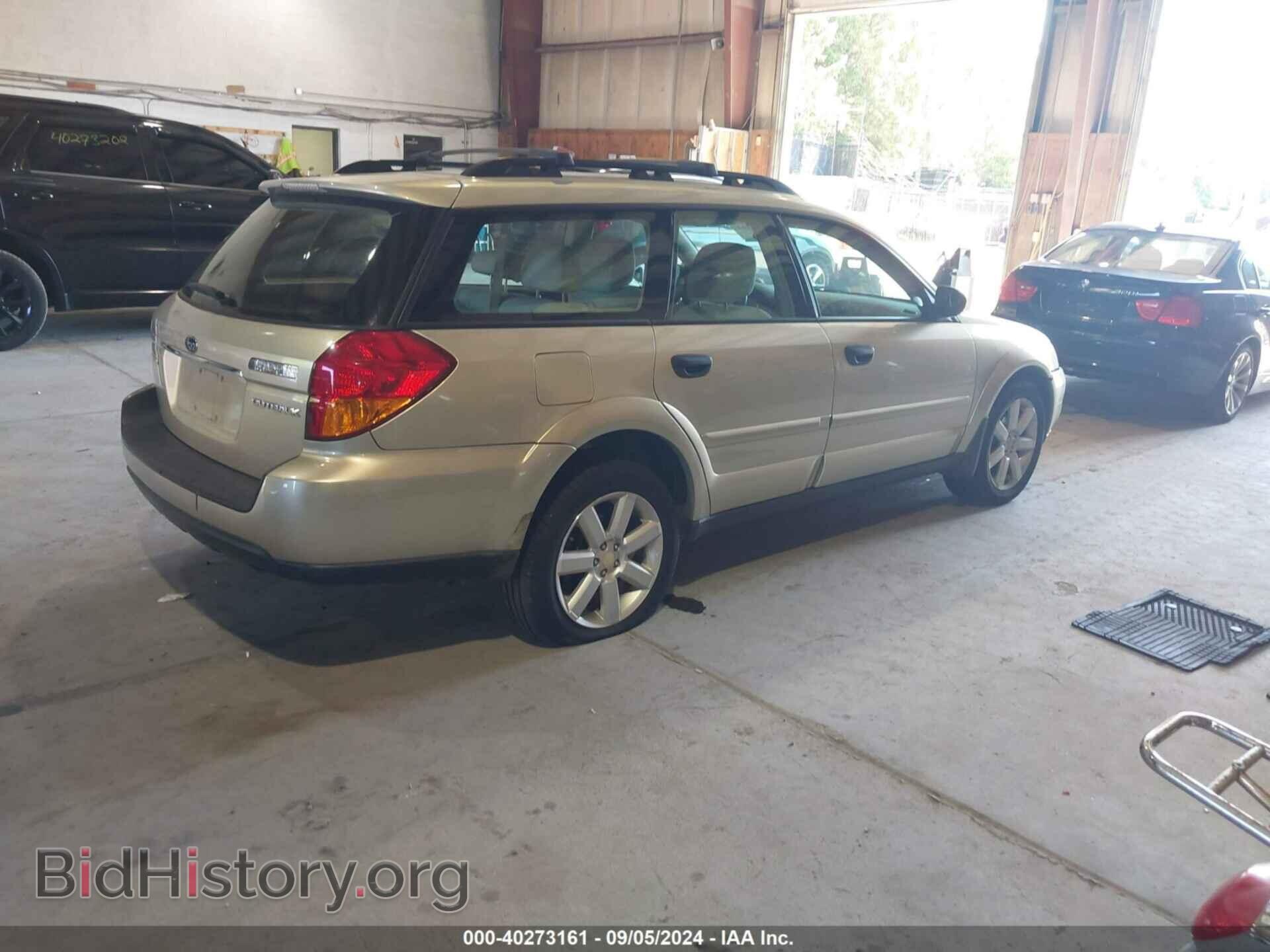 2006 SUBARU OUTBACK - VIN: 4S4BP61C667308625 - Фото 4