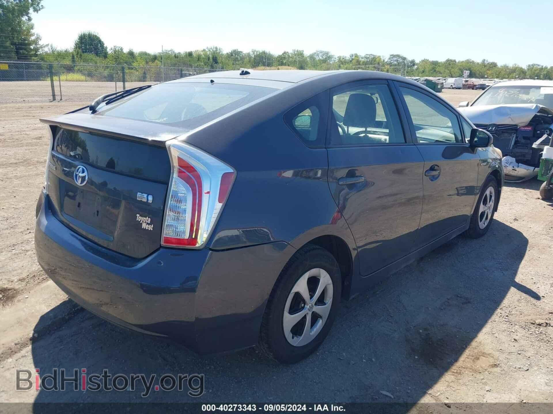 2012 TOYOTA PRIUS - VIN: JTDKN3DU2C1547519 - Фото 4