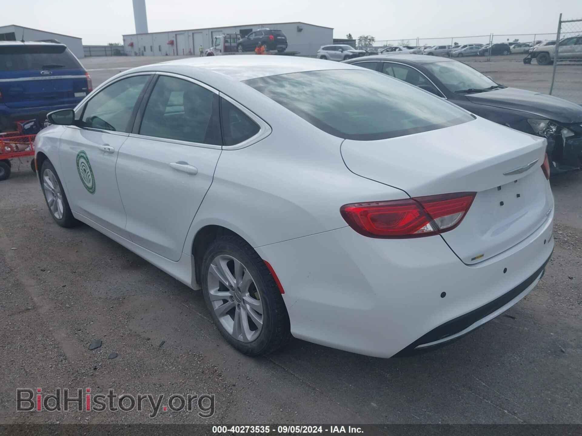 2016 CHRYSLER 200 - VIN: 1C3CCCAB2GN176863 - Фото 3