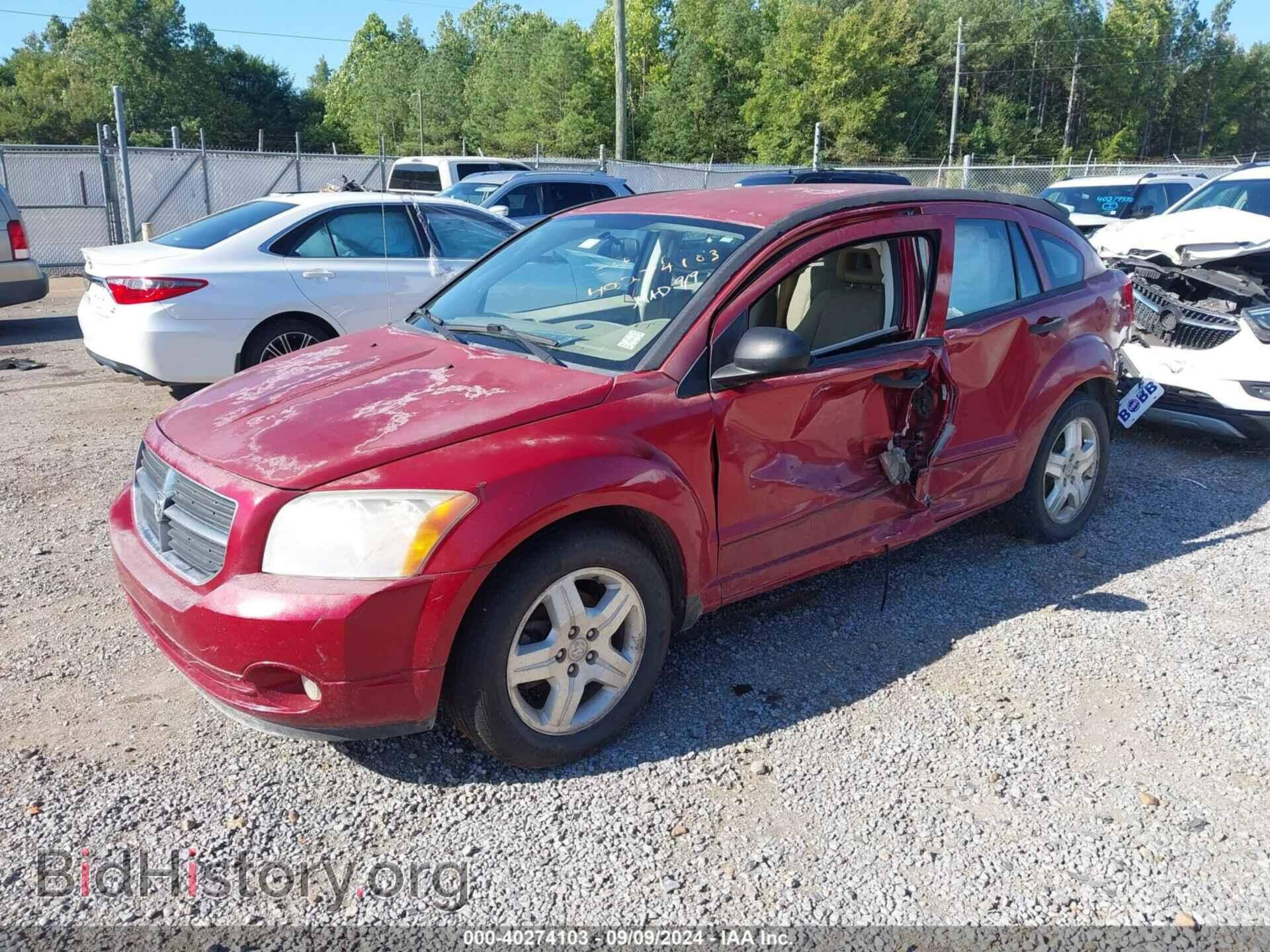 2007 DODGE CALIBER - VIN: 1B3HB48BX7D542429 - Photo 2