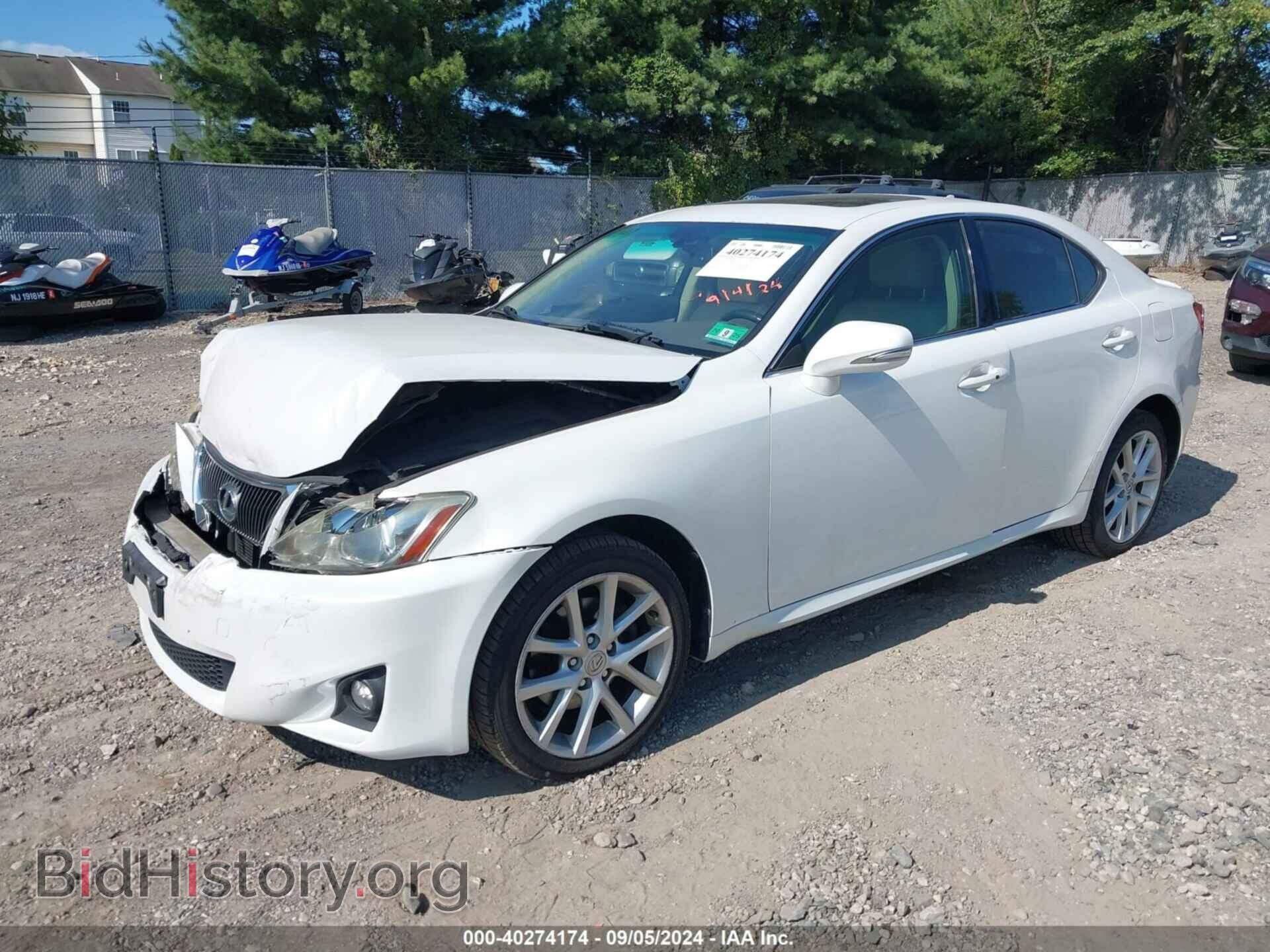 2012 LEXUS IS 250 - VIN: JTHCF5C22C5052998 - Photo 2