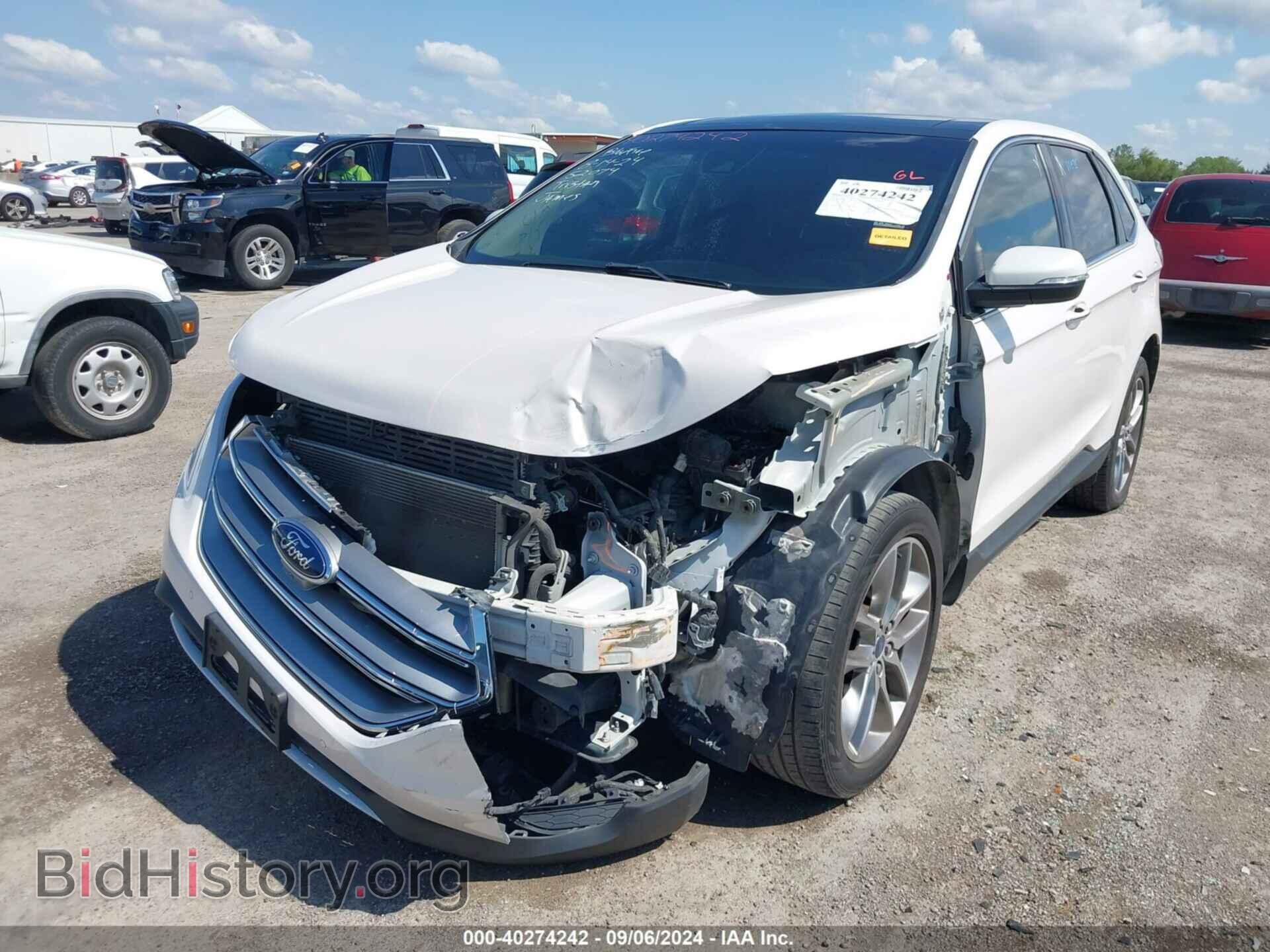 2015 FORD EDGE - VIN: 2FMPK3K85FBB03396 - Фото 6