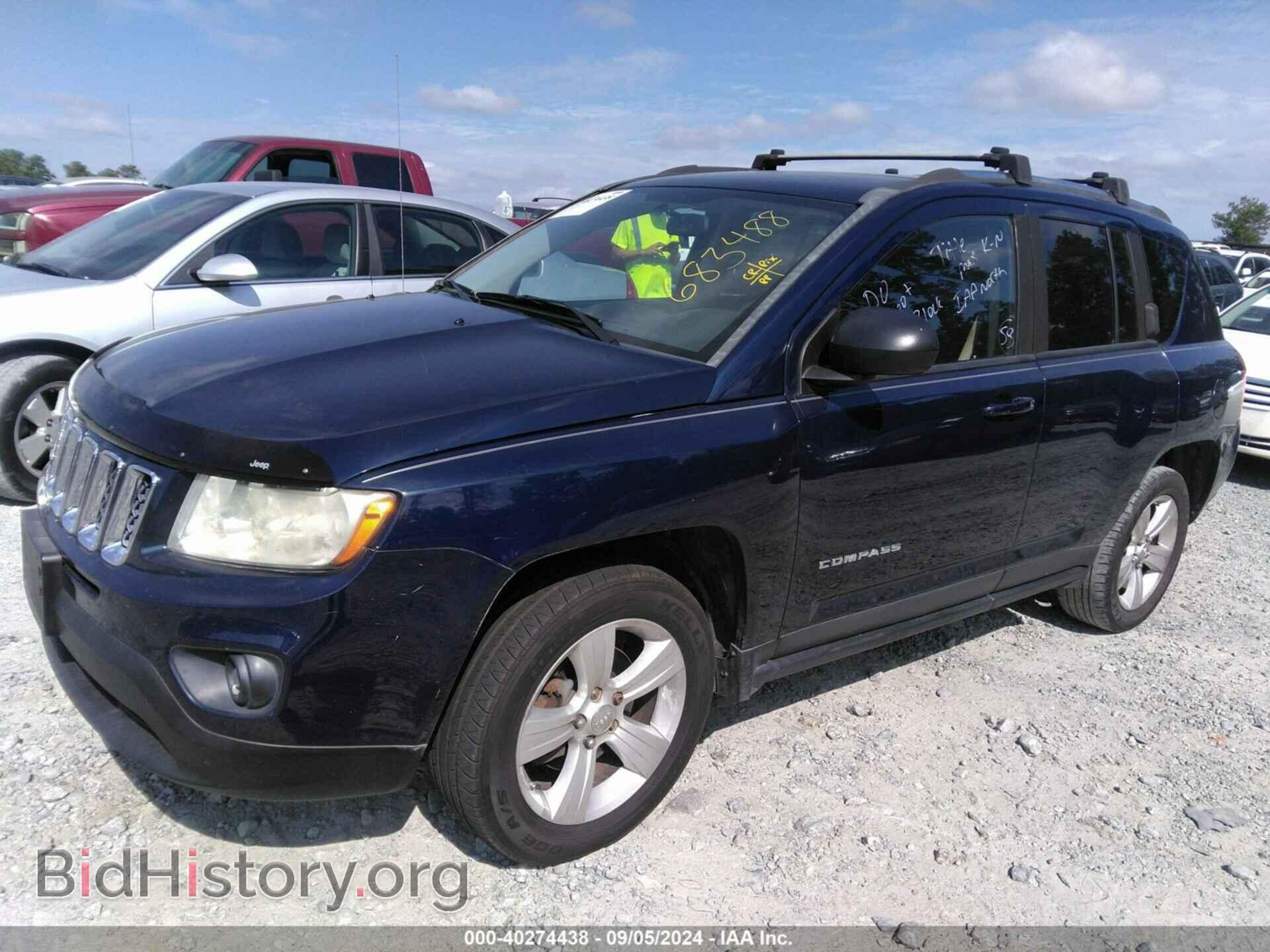 2012 JEEP COMPASS - VIN: 1C4NJDBB8CD683488 - Фото 2
