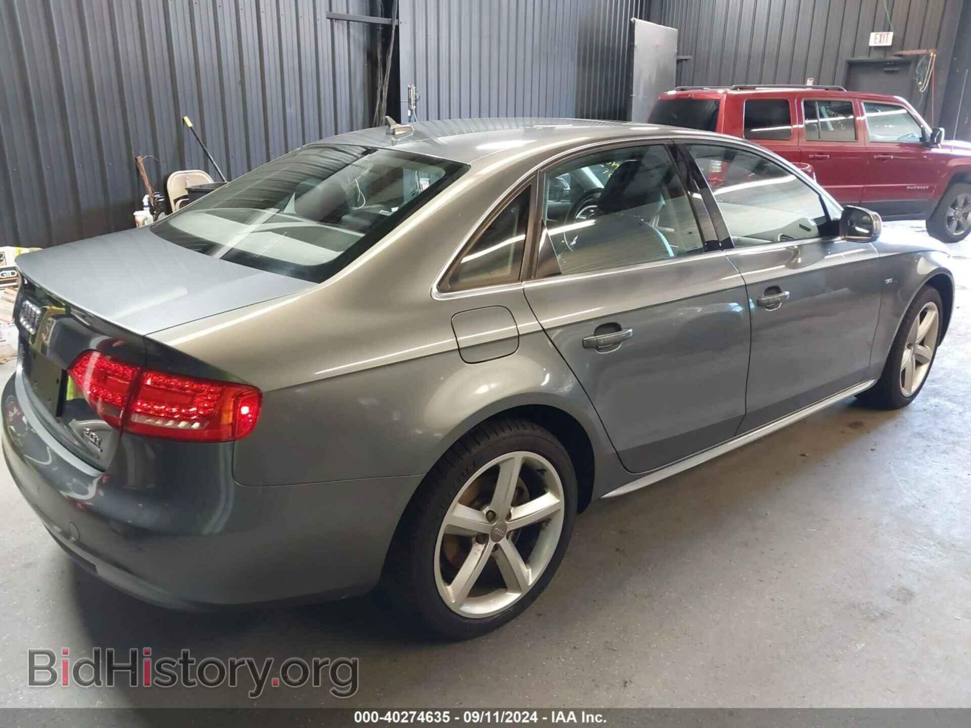 2012 AUDI A4 - VIN: WAUFFAFL8CA097024 - Фото 4