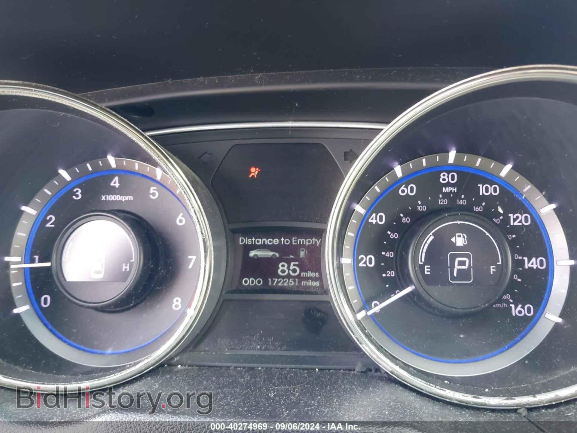 2012 HYUNDAI SONATA - VIN: 5NPEB4AC8CH492249 - Фото 7