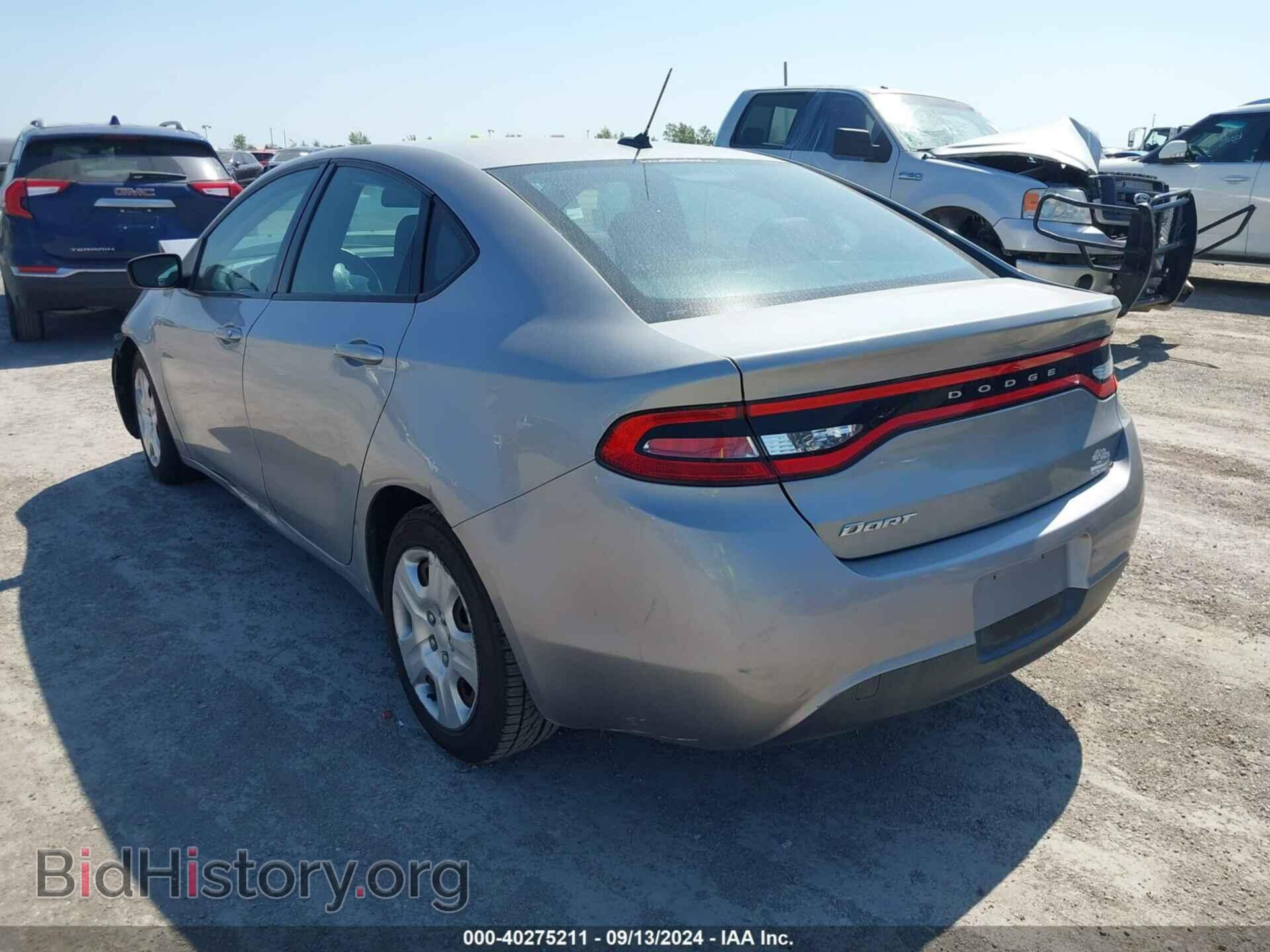 2015 DODGE DART - VIN: 1C3CDFAA7FD337248 - Фото 3