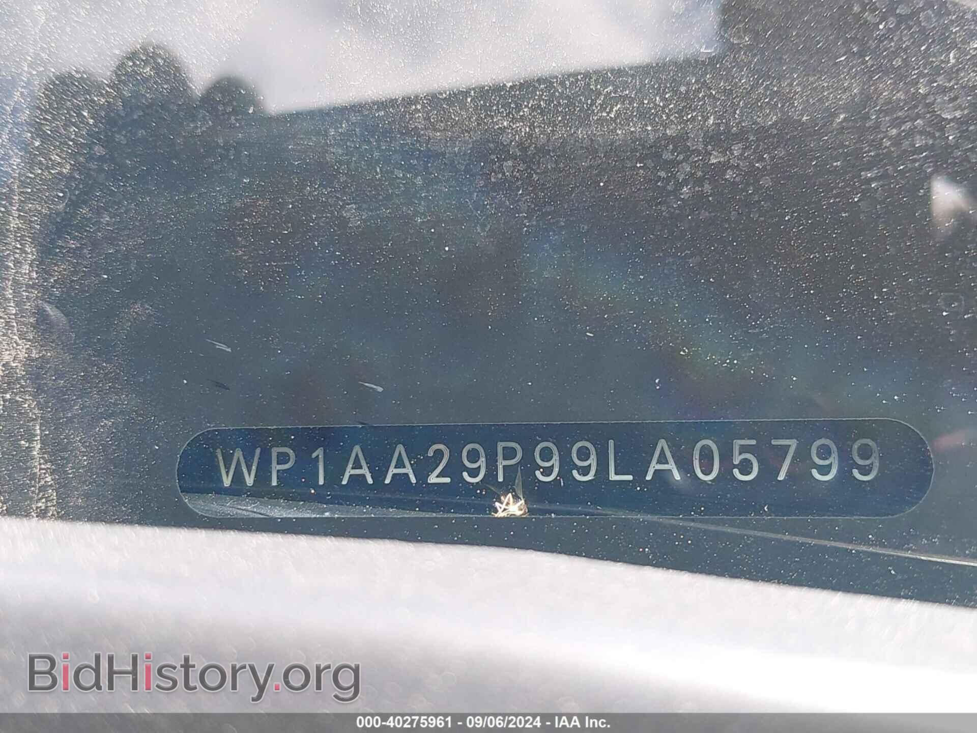 2009 PORSCHE CAYENNE - VIN: WP1AA29P99LA05799 - Фото 9