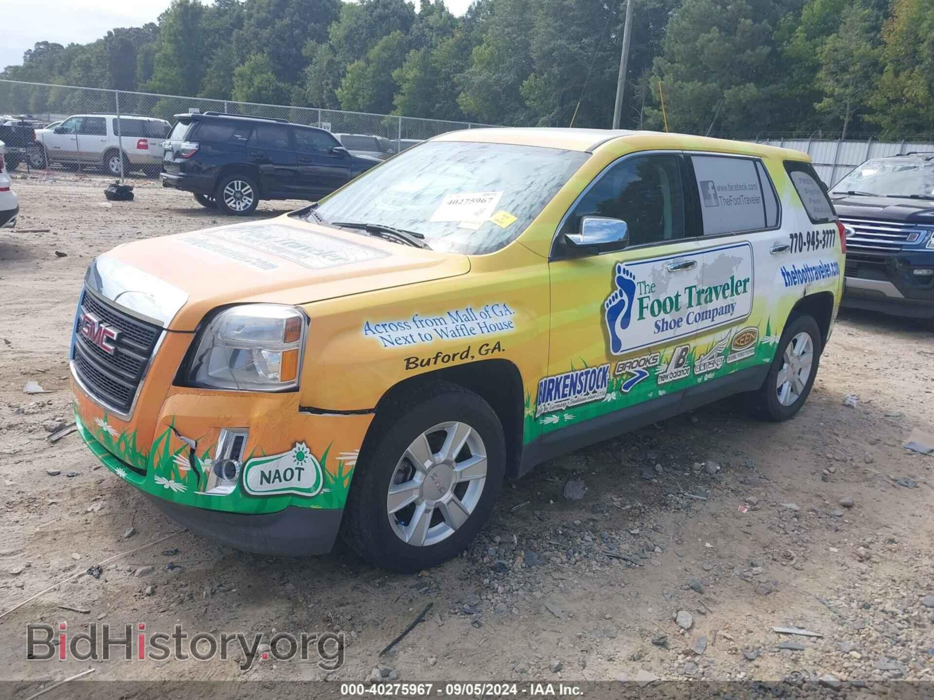 2012 GMC TERRAIN - VIN: 2GKALMEK8C6342857 - Фото 2