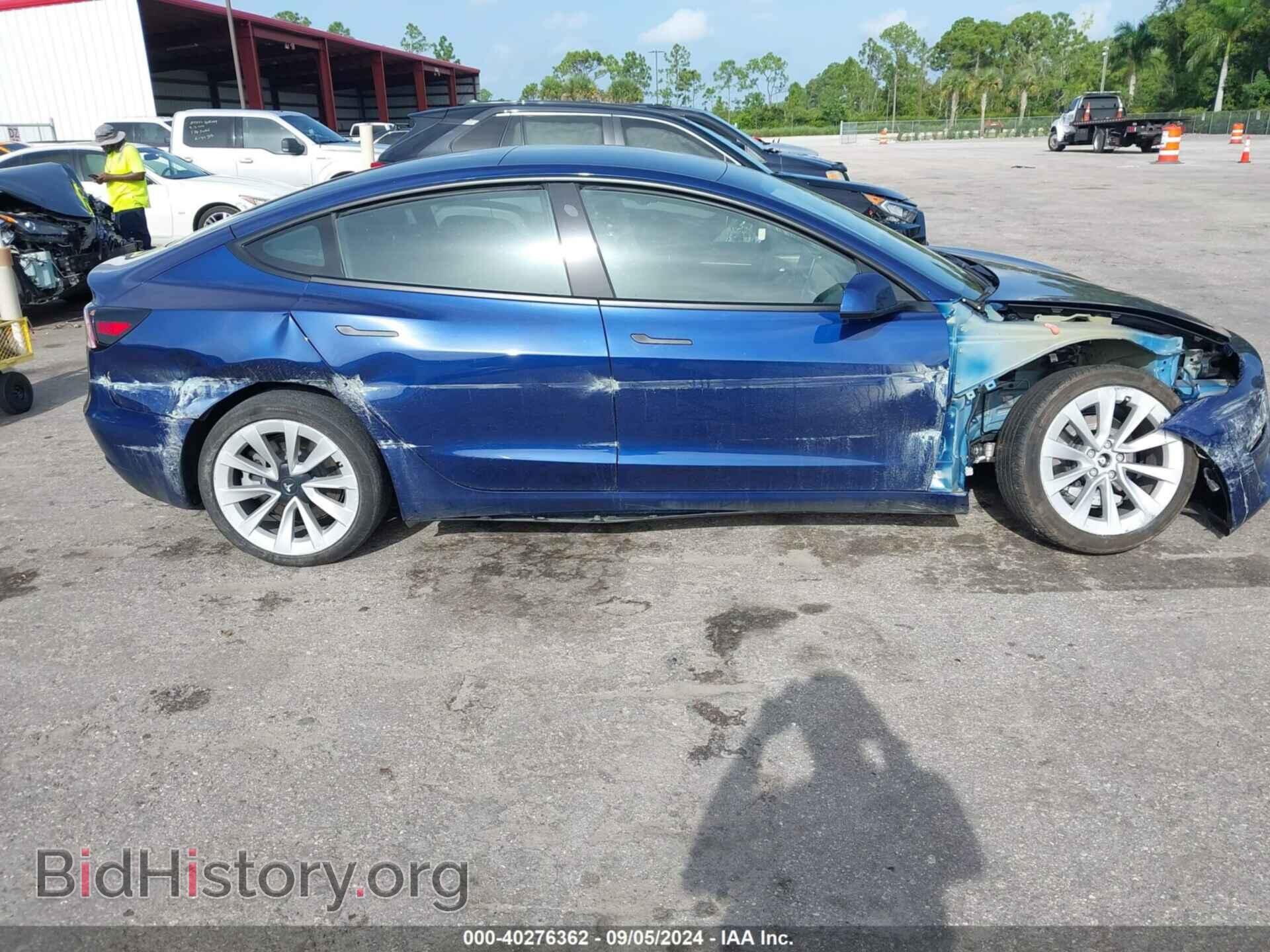 2022 TESLA MODEL 3 - VIN: 5YJ3E1EB6NF289764 - Фото 13