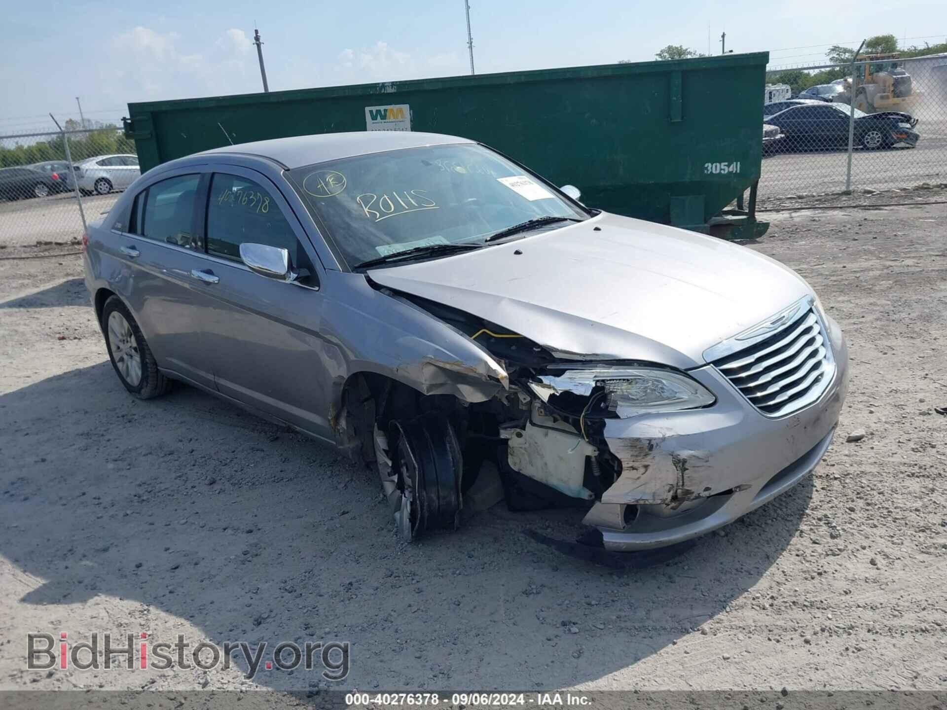 Фотография 1C3CCBAB0DN642098 - CHRYSLER 200 2013