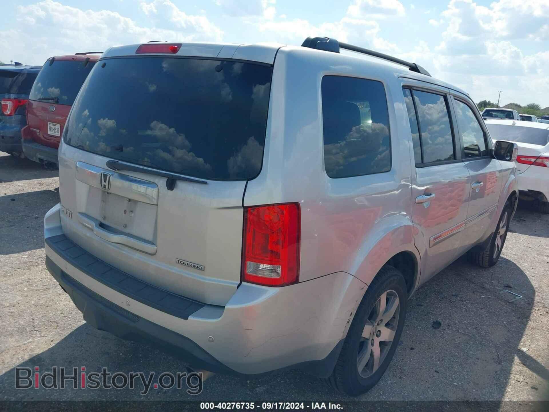 2013 HONDA PILOT - VIN: 5FNYF3H9XDB045170 - Фото 4