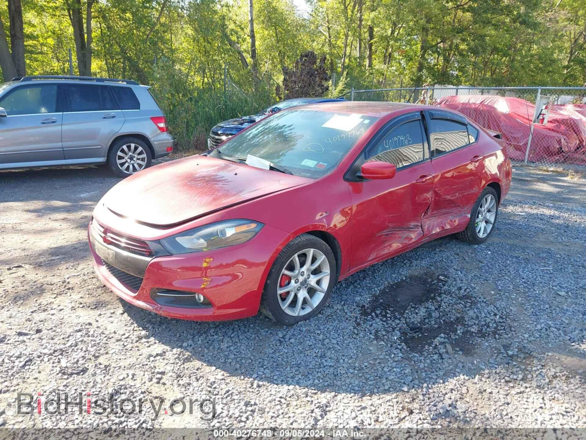 2013 DODGE DART - VIN: 1C3CDFBA1DD107409 - Фото 2