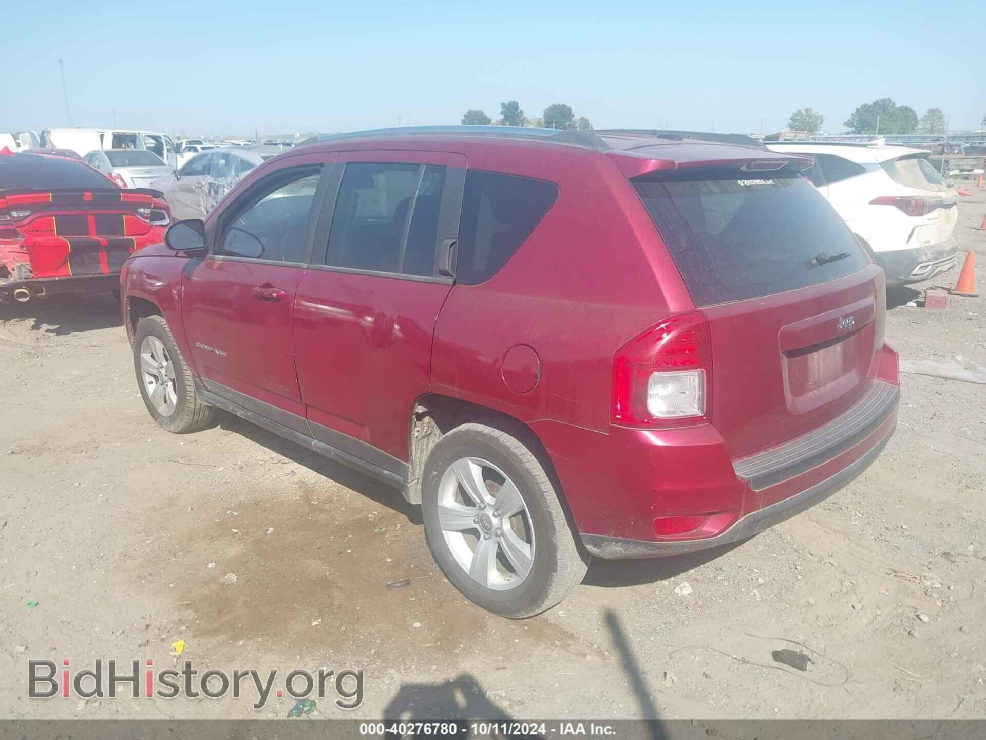 2012 JEEP COMPASS - VIN: 1C4NJCEB3CD662926 - Фото 3