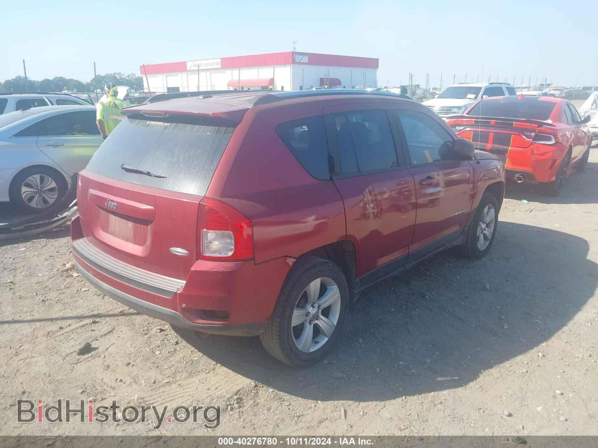 2012 JEEP COMPASS - VIN: 1C4NJCEB3CD662926 - Фото 4