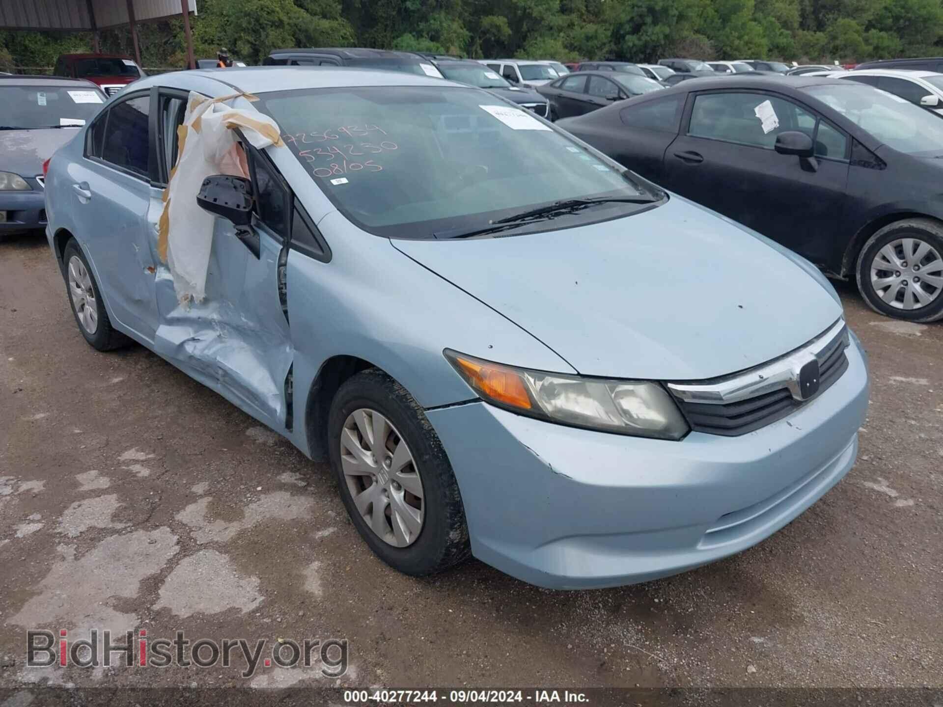 Photo 2HGFB2F55CH534230 - HONDA CIVIC 2012