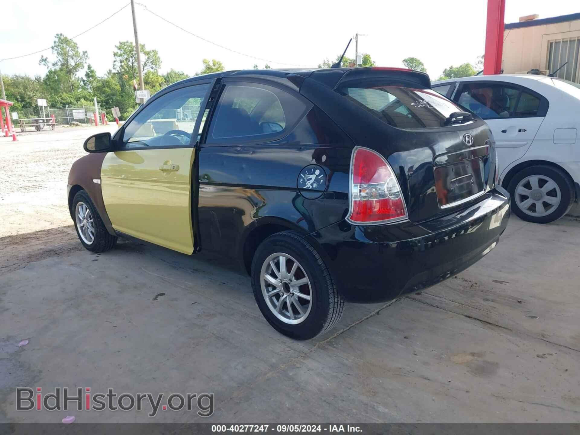 2007 HYUNDAI ACCENT - VIN: KMHCM36C67U024953 - Фото 3