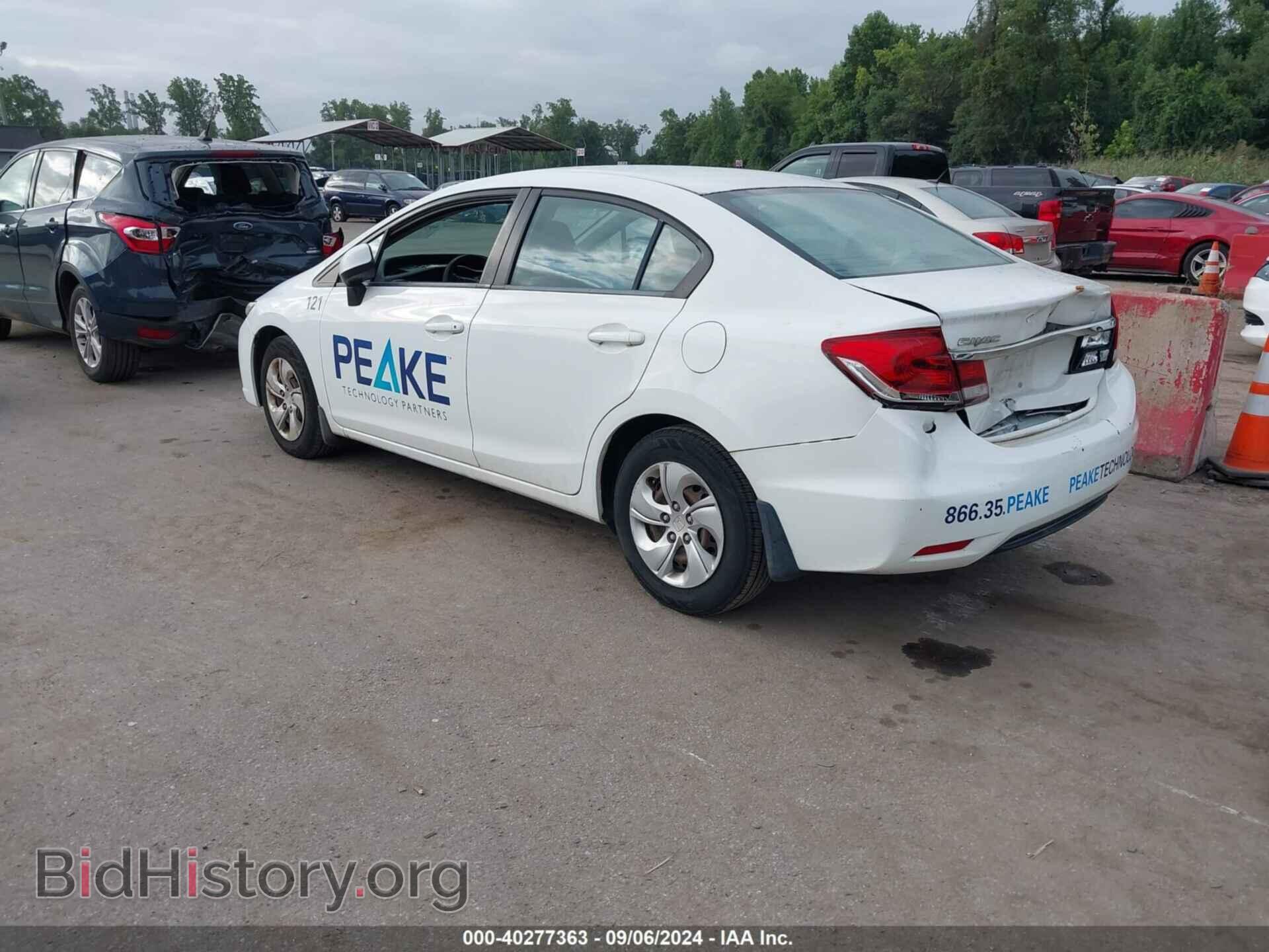 2013 HONDA CIVIC - VIN: 2HGFB2F56DH556528 - Фото 3