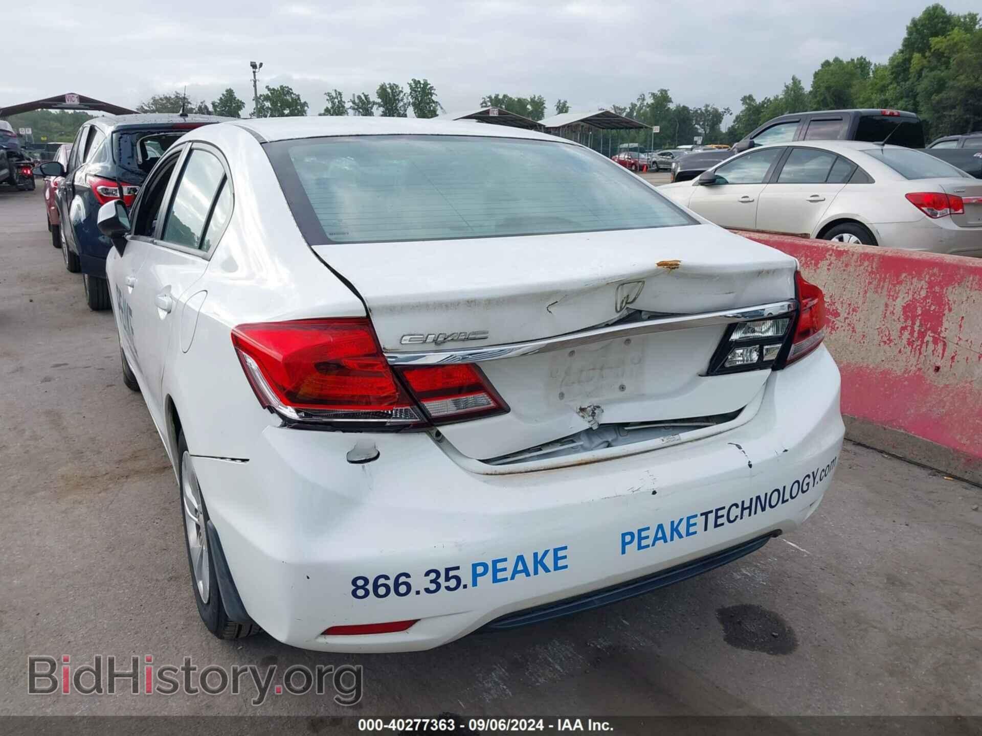 2013 HONDA CIVIC - VIN: 2HGFB2F56DH556528 - Фото 6