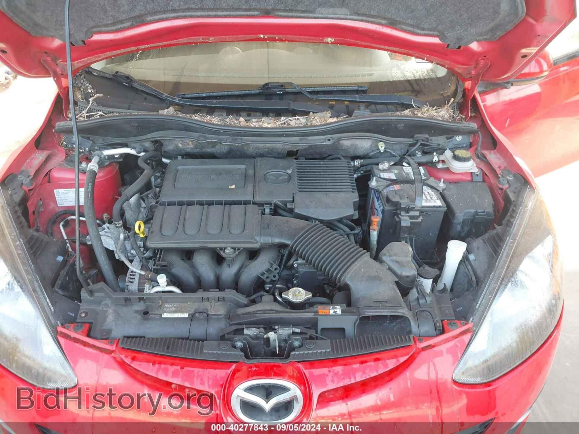 2013 MAZDA MAZDA2 - VIN: JM1DE1LZ9D0156532 - Фото 10