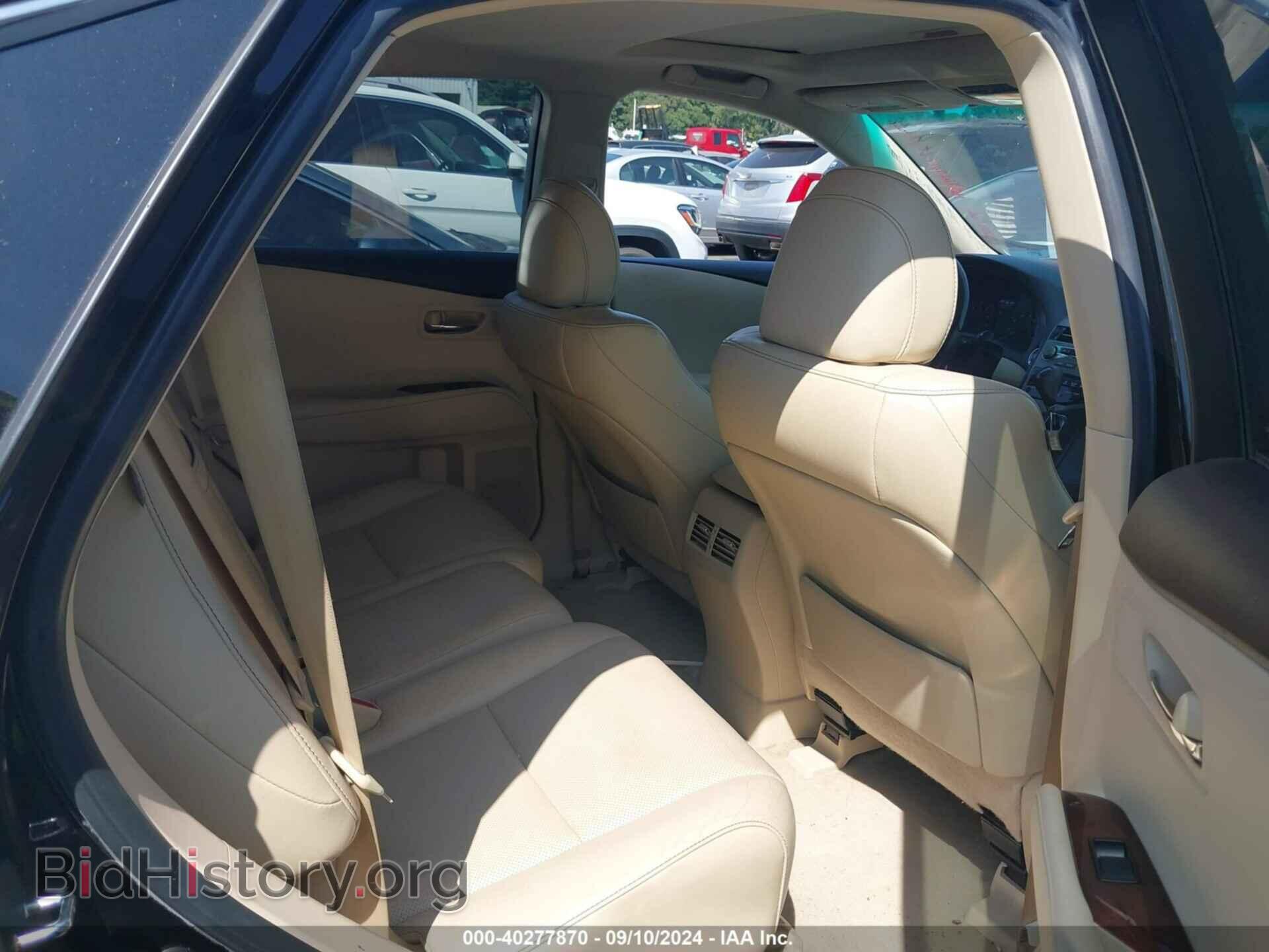 2014 LEXUS RX 350 - VIN: 2T2BK1BA6EC242301 - Фото 8